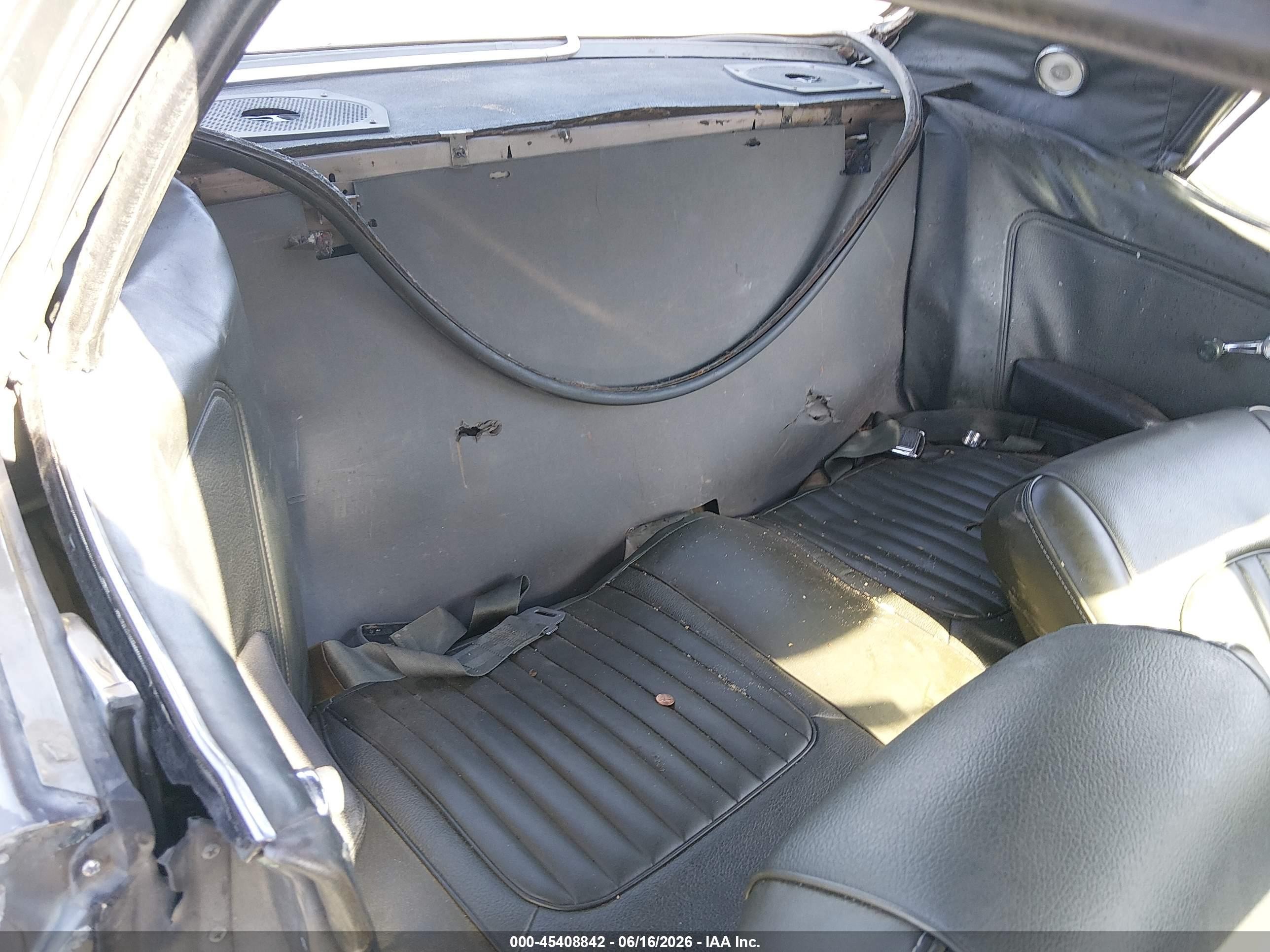 1970 Mercury Cougar Gray vin: 8F93F522051