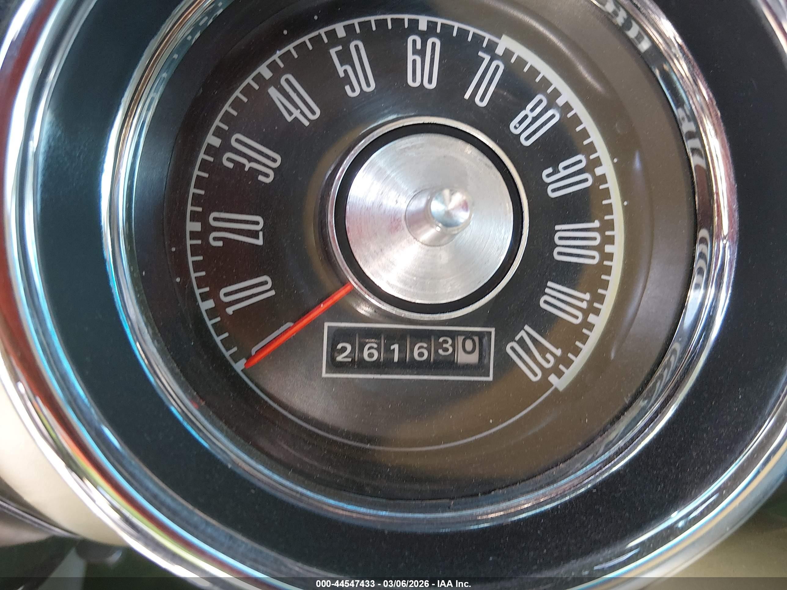 1968 Ford Mustang   Белый vin: 8R01C119376      