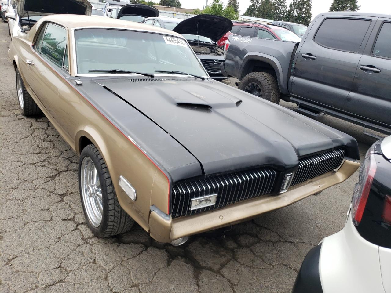 1968 Mercury Uk Tan vin: 8R91J502672