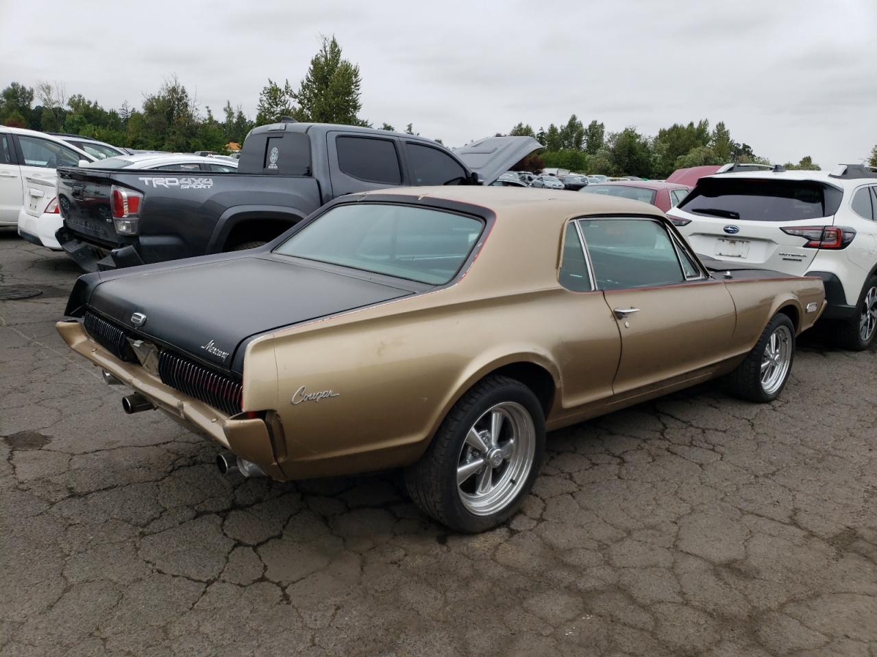 1968 Mercury Uk Tan vin: 8R91J502672
