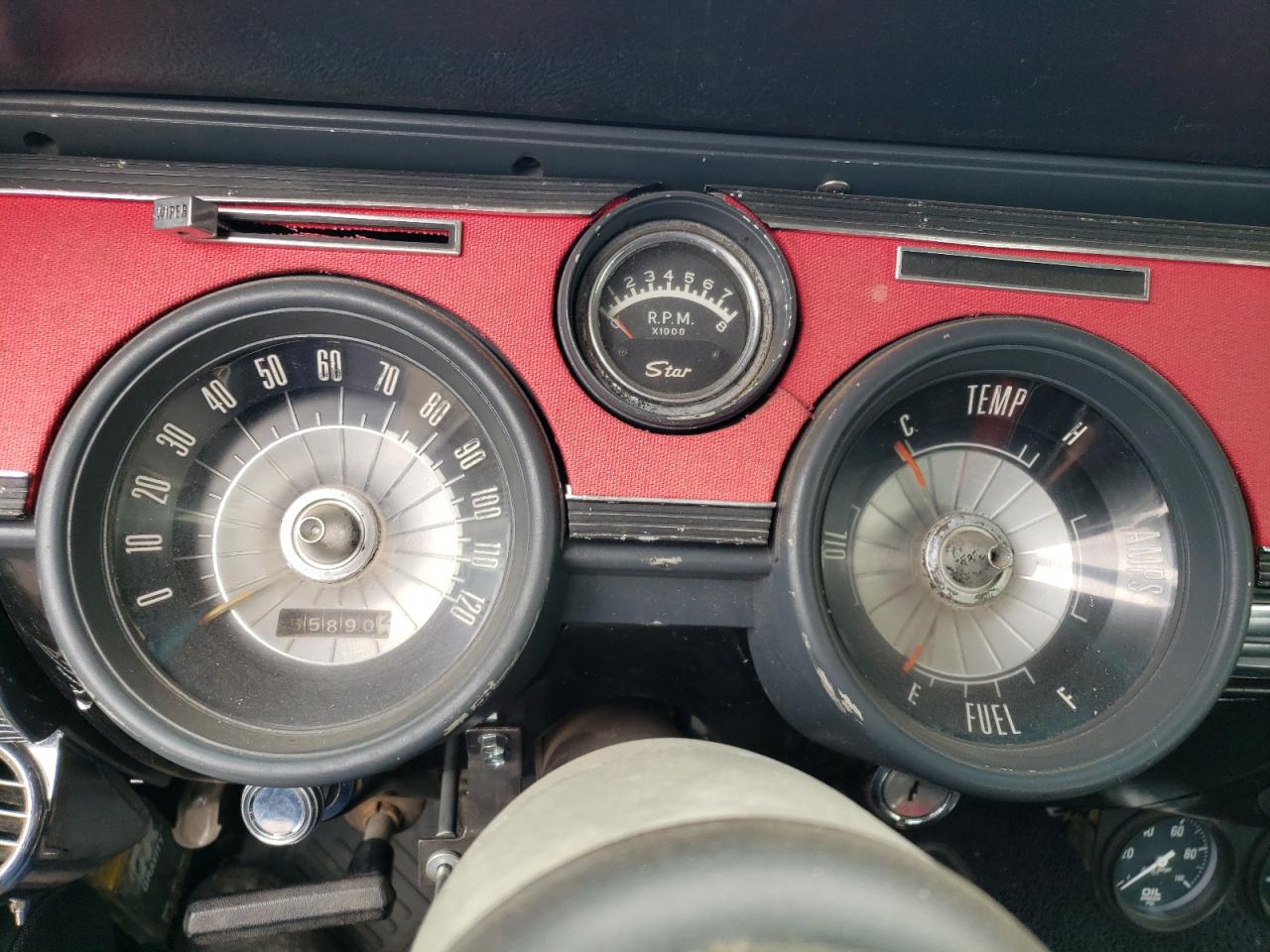 1968 Mercury Uk Tan vin: 8R91J502672