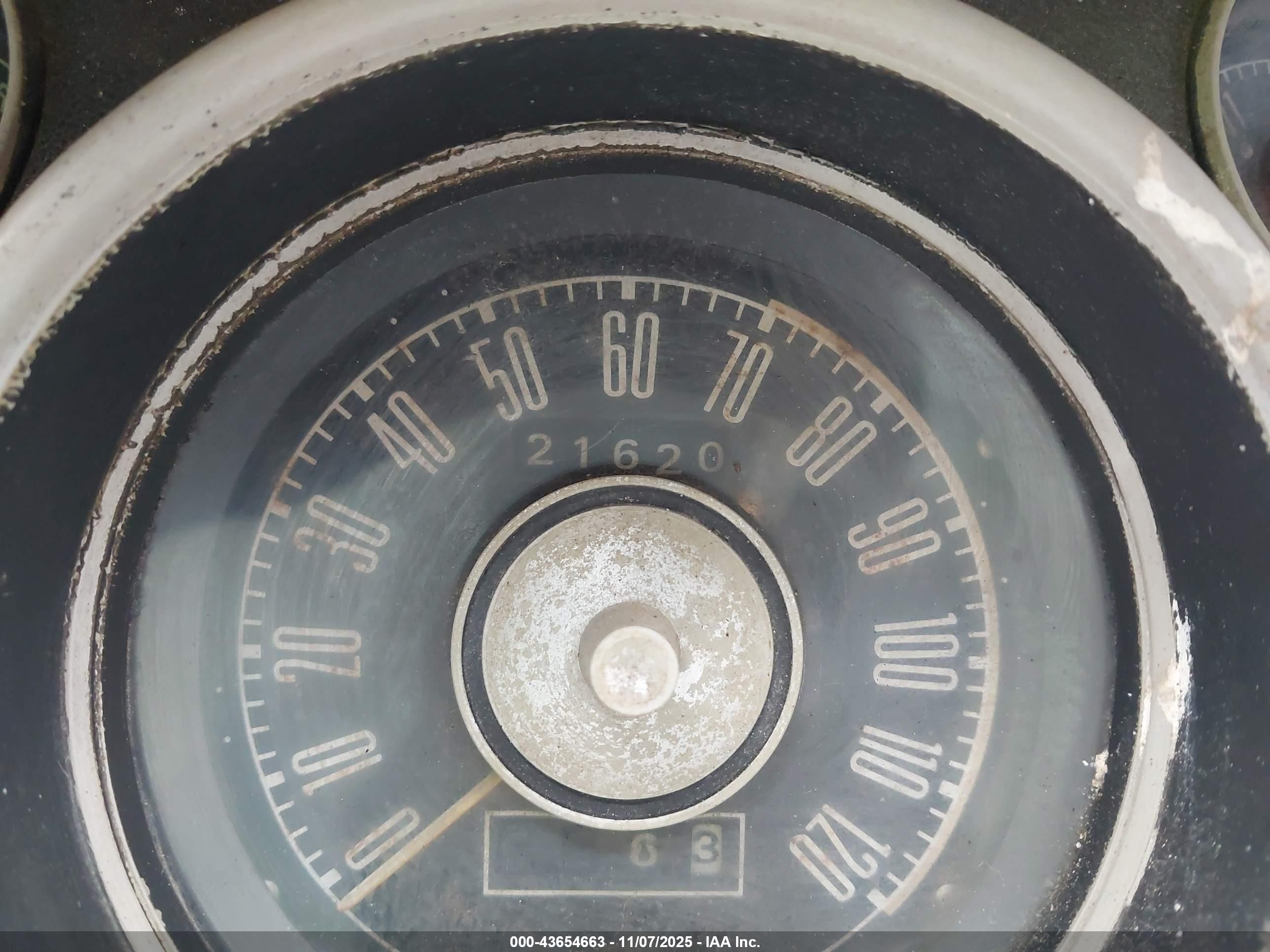 1968 Ford Mustang   Синий vin: 8T02C159198      