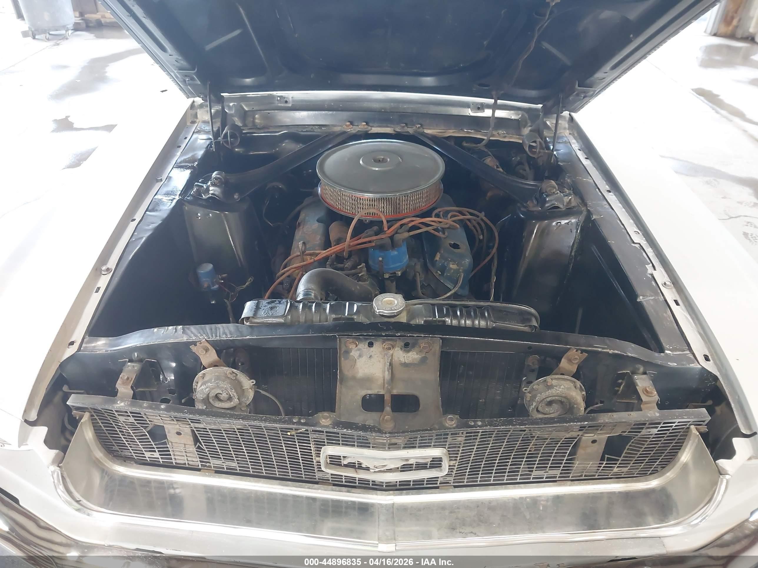 1968 Ford Mustang   Серый vin: 8T02J168744      