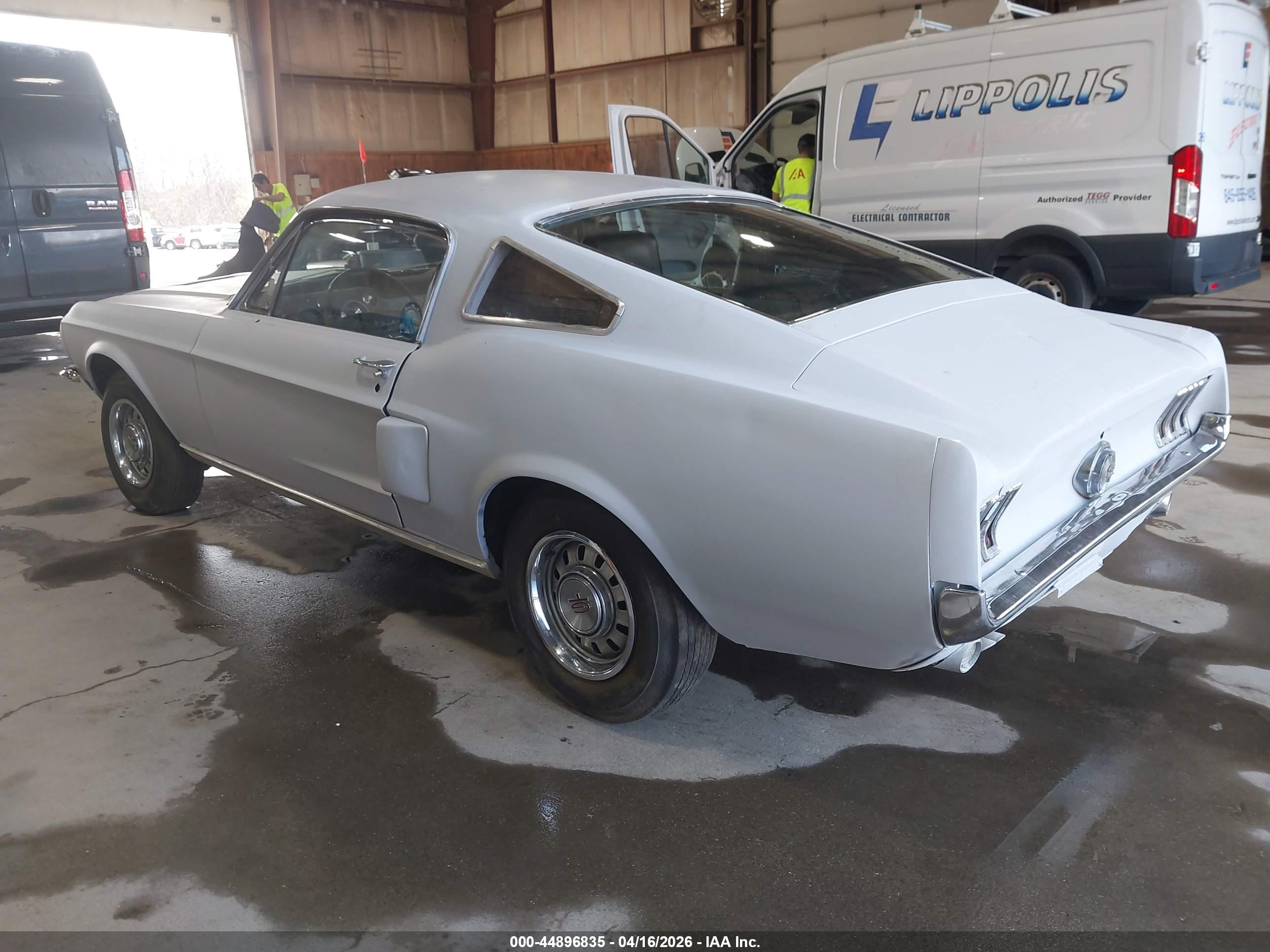 1968 Ford Mustang   Серый vin: 8T02J168744      