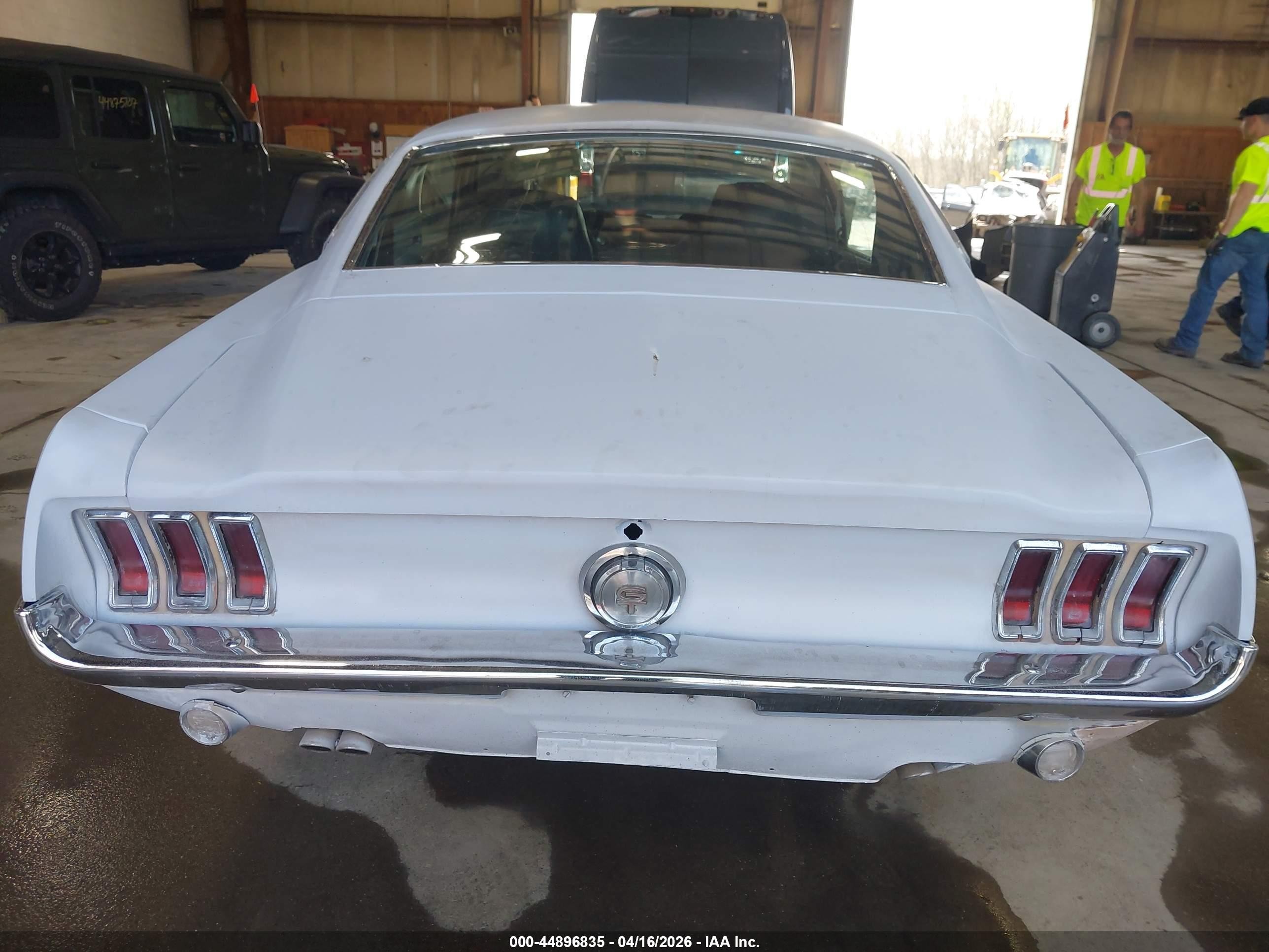 1968 Ford Mustang   Серый vin: 8T02J168744      