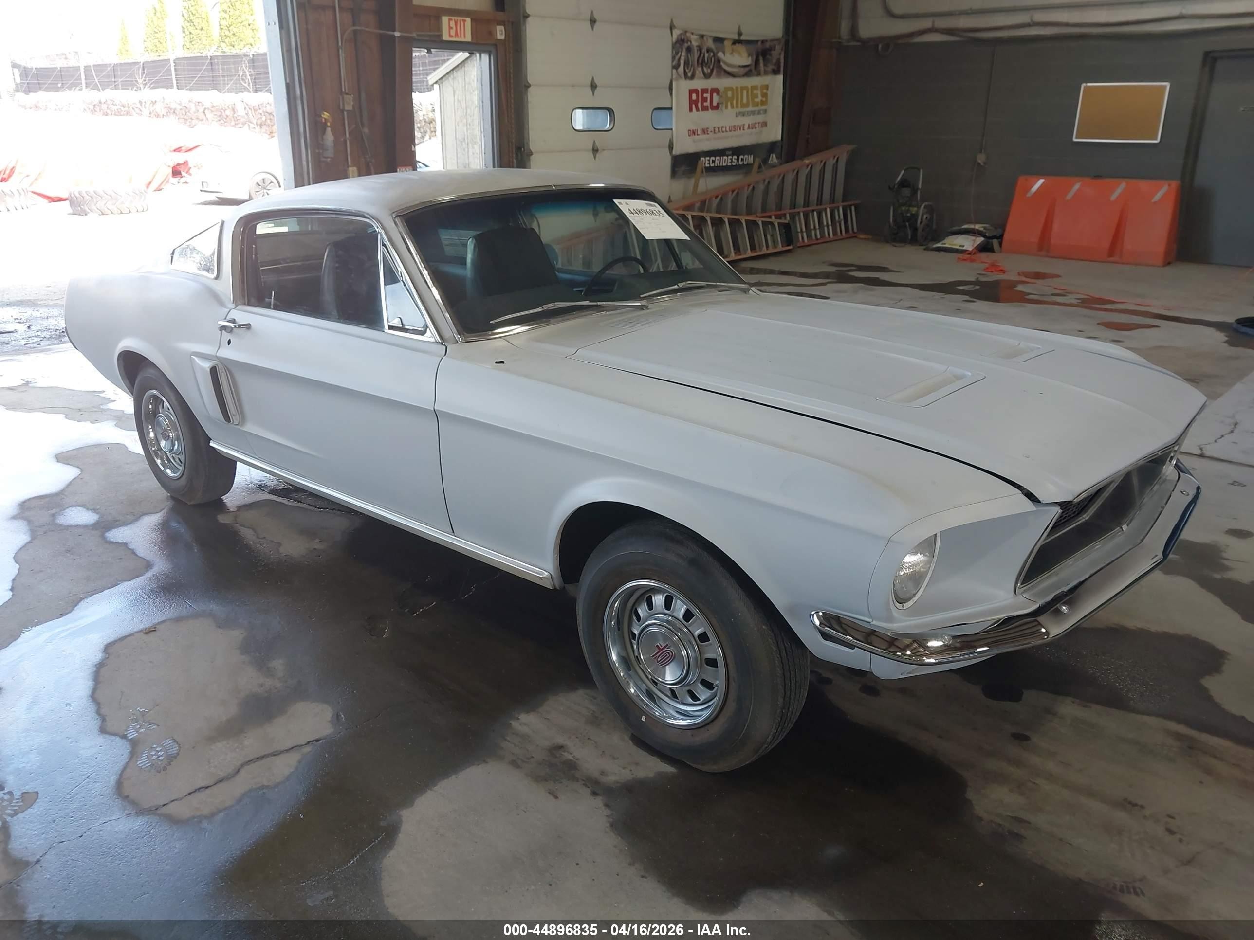 1968 Ford Mustang   Gray vin: 8T02J168744      