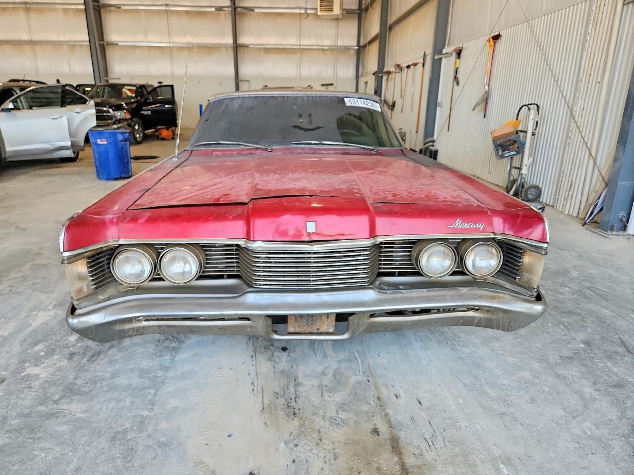 1968 Mercury Uk Red vin: 8Z45X595517