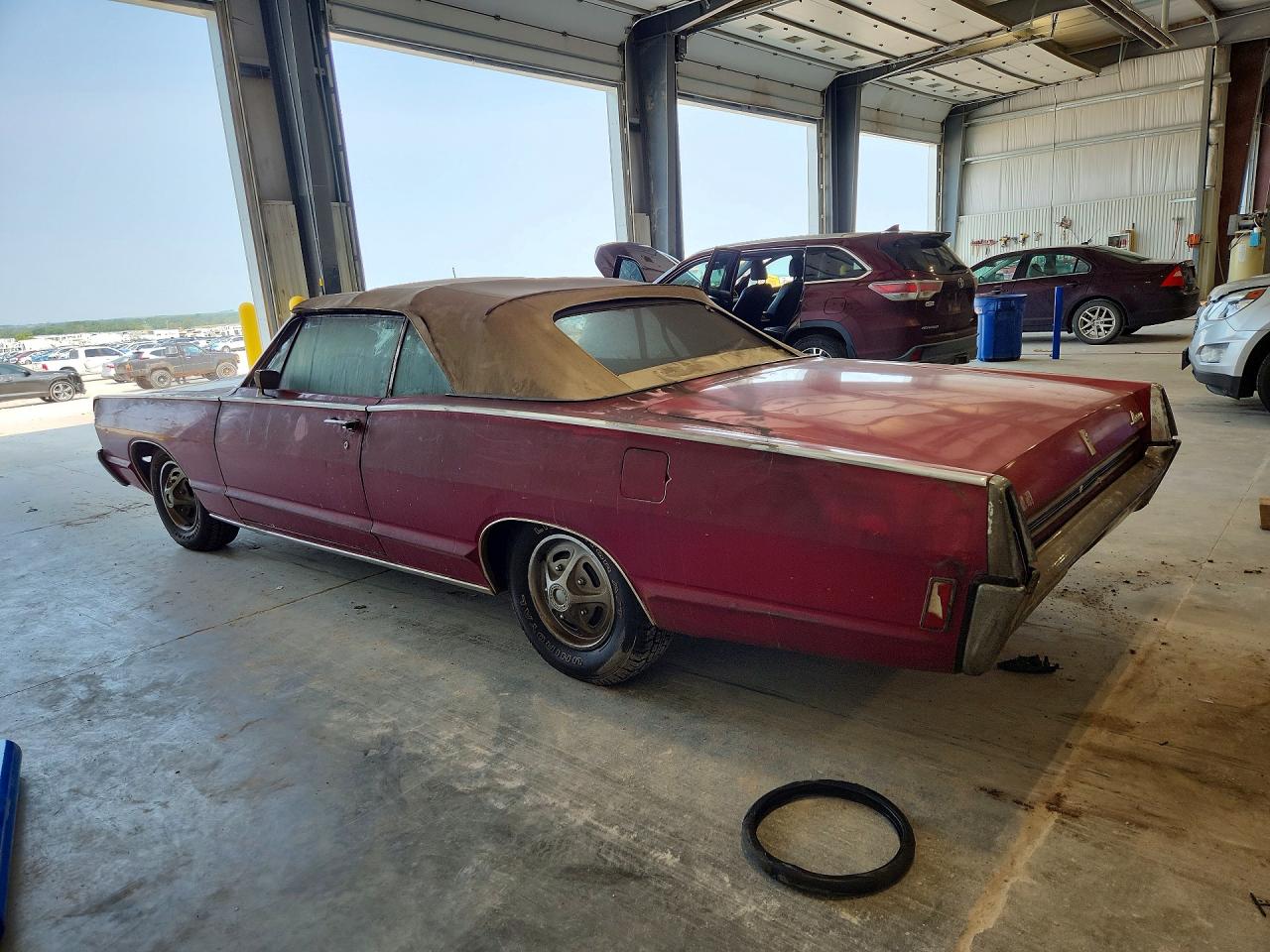 1968 Mercury Uk Red vin: 8Z45X595517