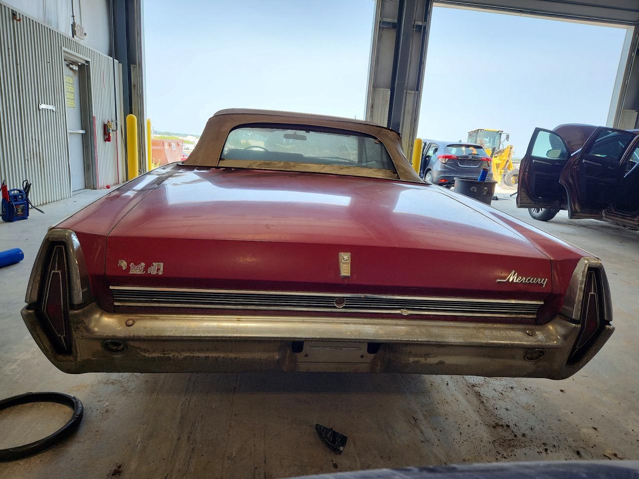 1968 Mercury Uk Red vin: 8Z45X595517