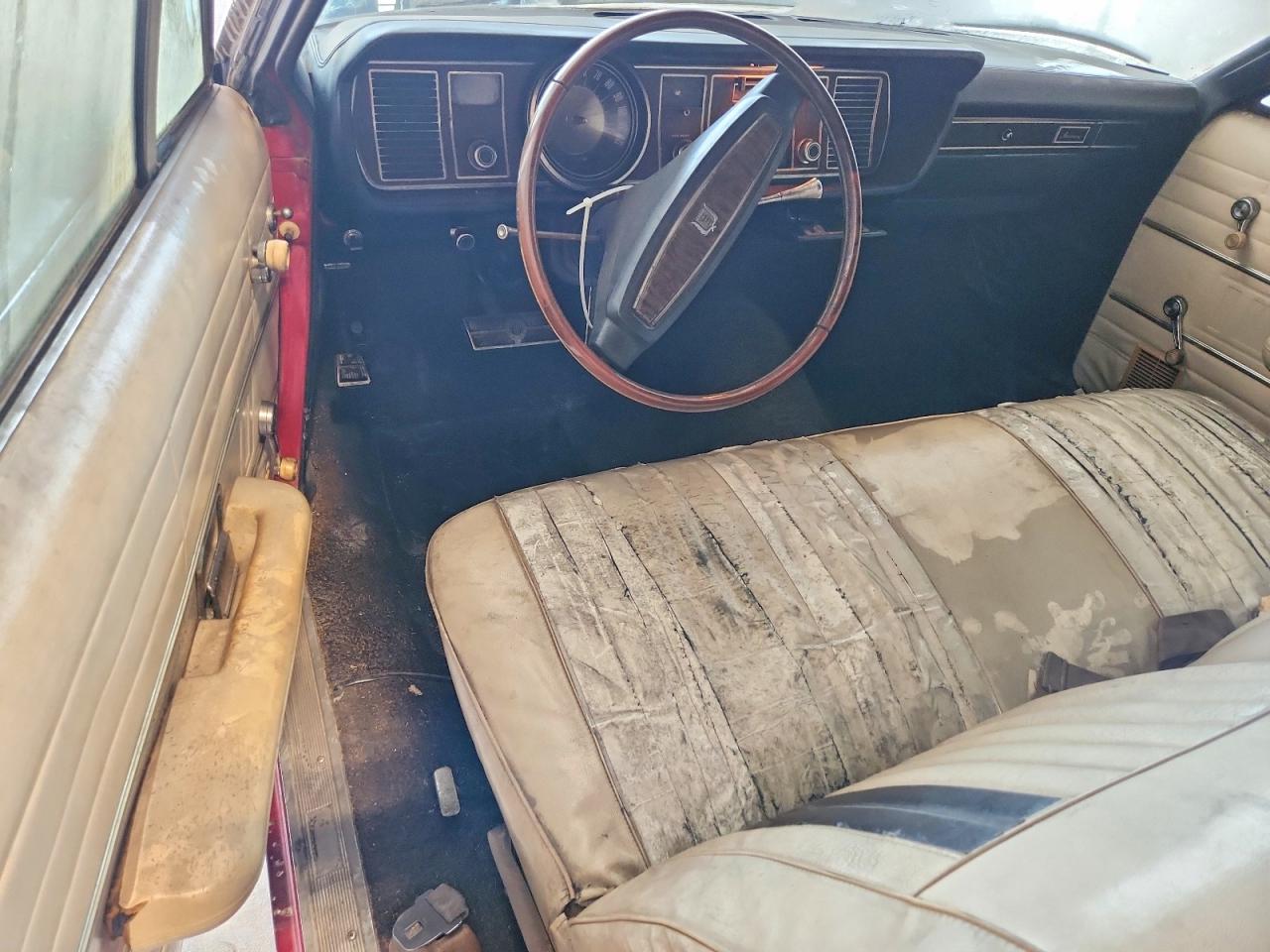 1968 Mercury Uk Red vin: 8Z45X595517
