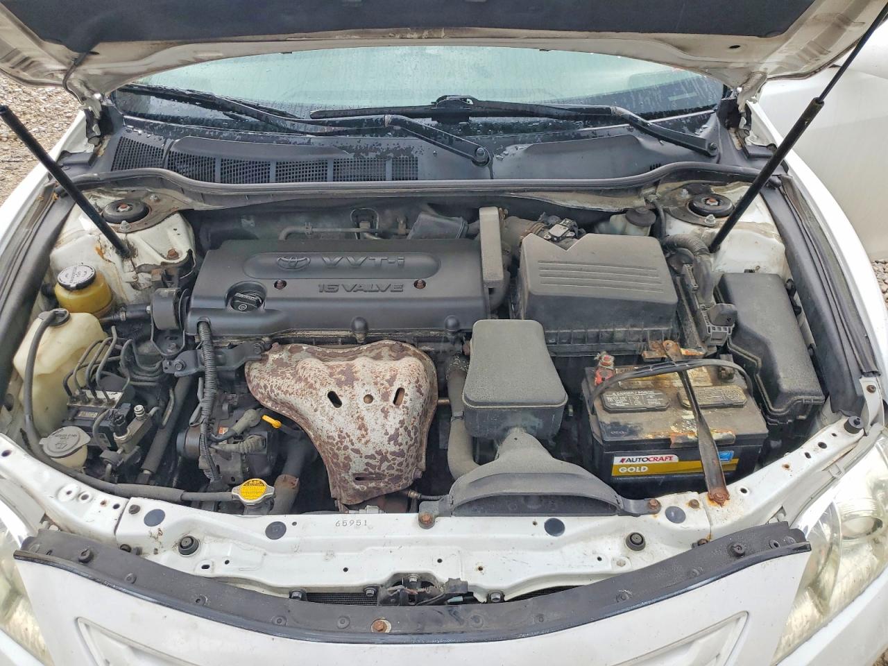 2009 Toyota Camry Base White vin: 4T1BE46K79U851871
