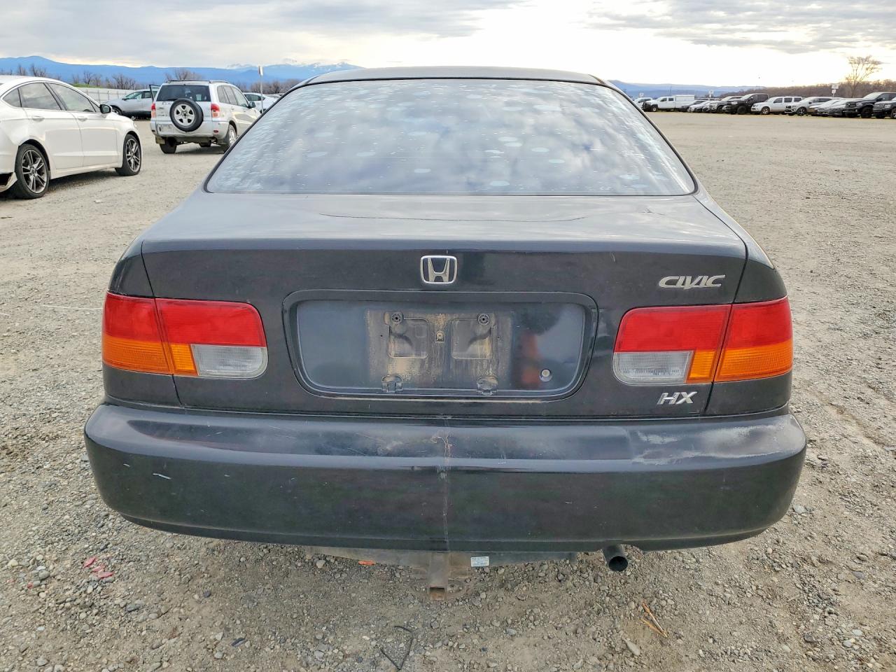 1996 Honda Civic Hx Black vin: 1HGEJ7120TL033869