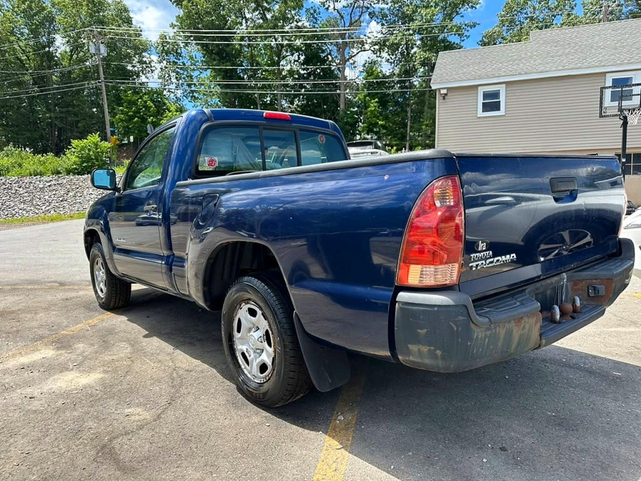 2008 Toyota Tacoma Base Blue vin: 5TENX22N28Z550415