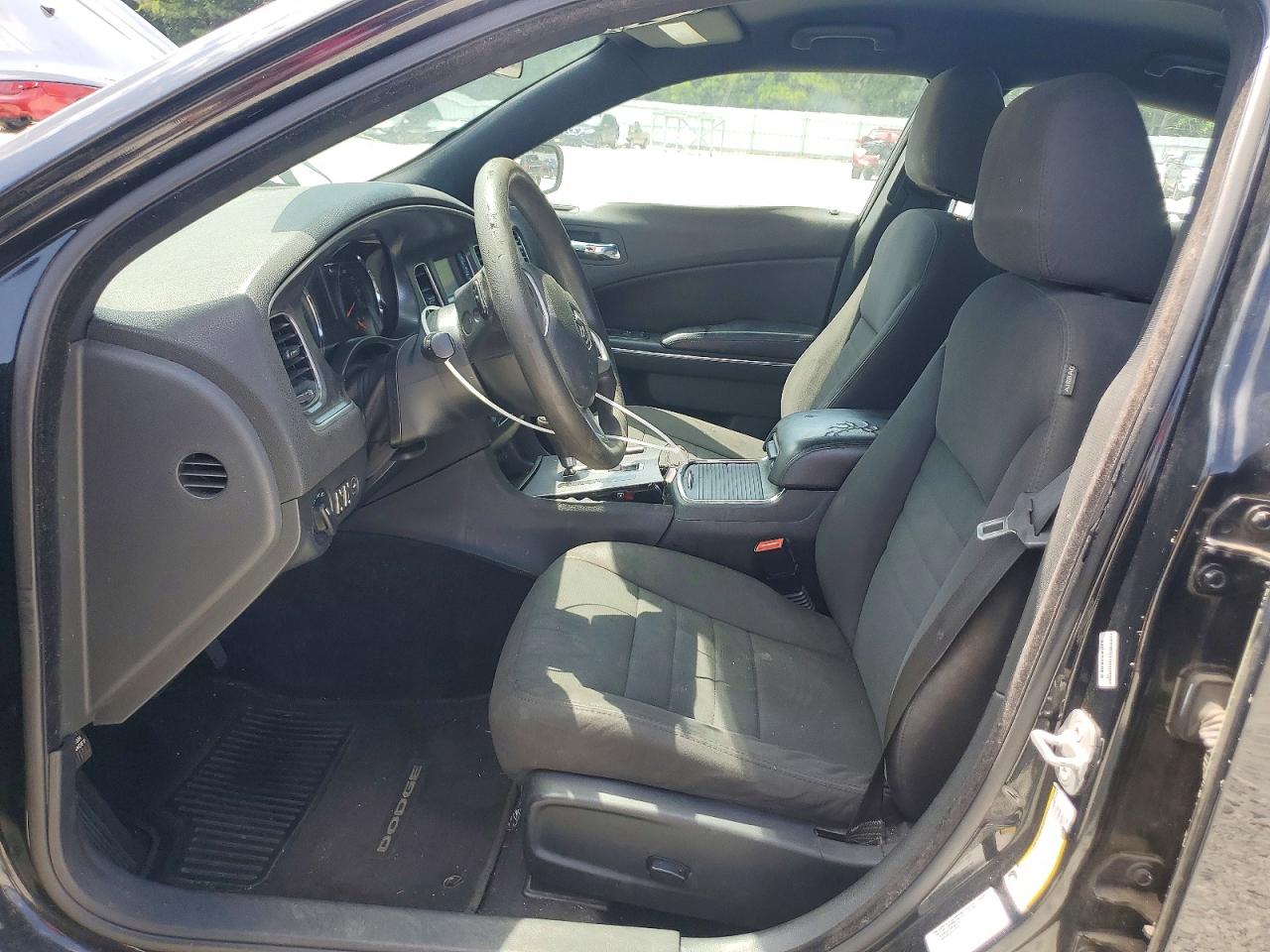 2014 Dodge Charger Se Black vin: 2C3CDXBG3EH288303