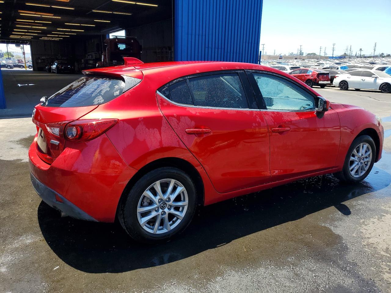 2014 Mazda 3 Grand Touring Red vin: JM1BM1M71E1210134