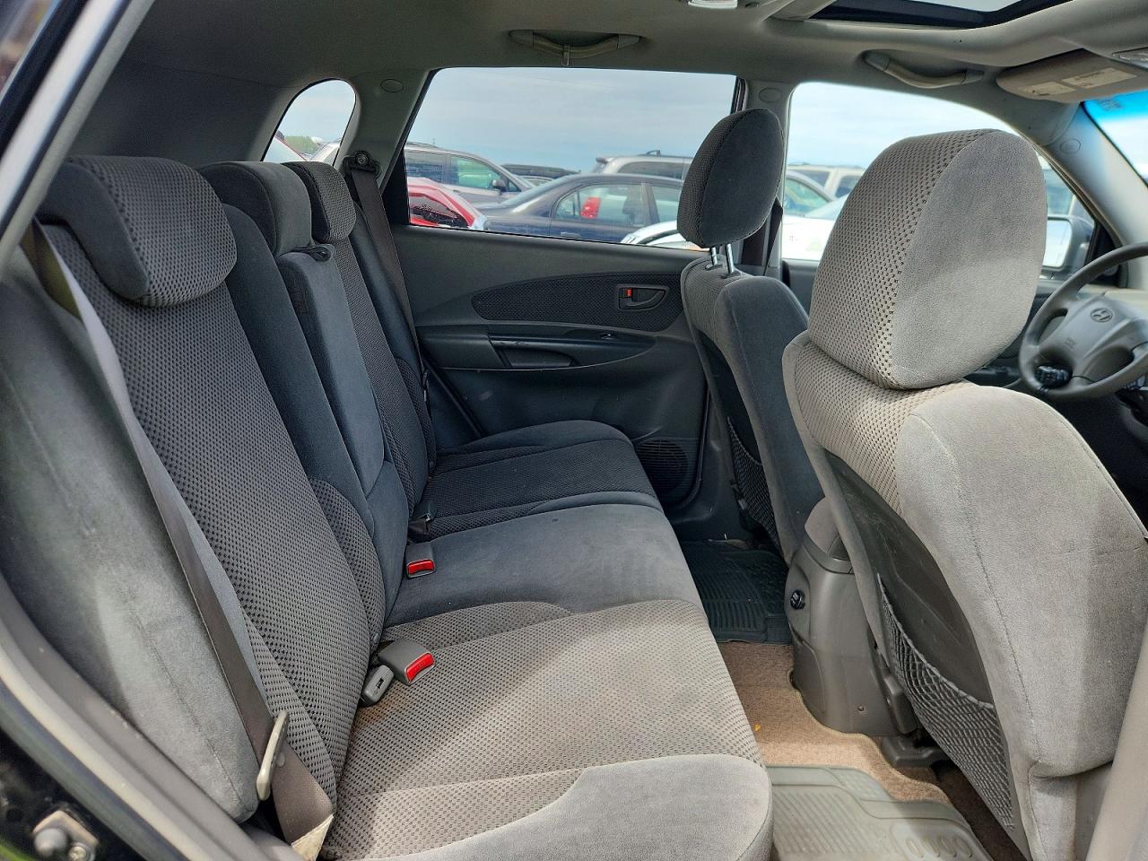 2007 Hyundai Tucson Se Черный vin: KM8JN72D77U483502