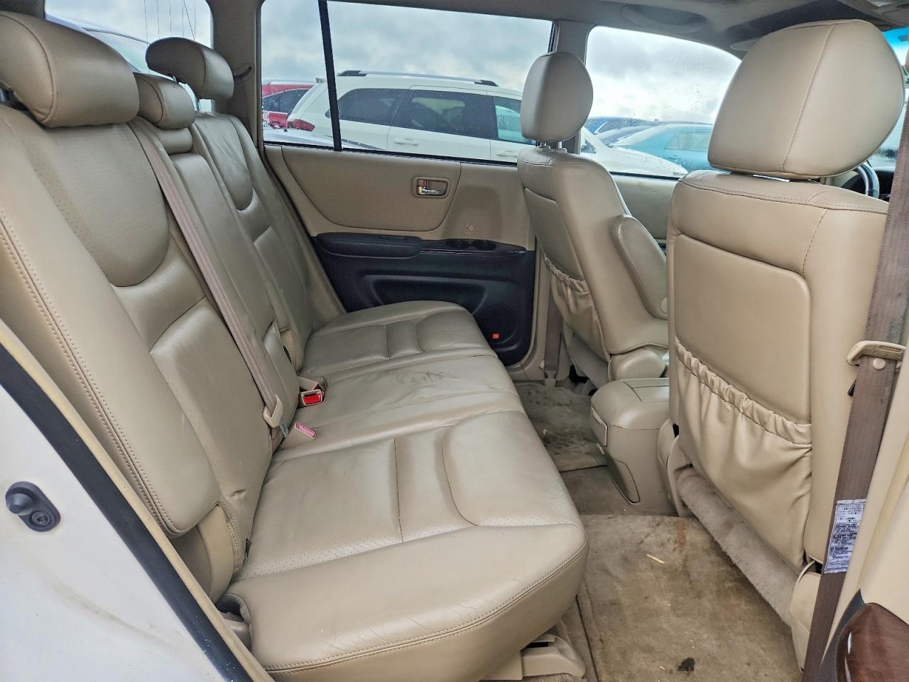 2002 Toyota Highlander Limited White vin: JTEGF21A720042244