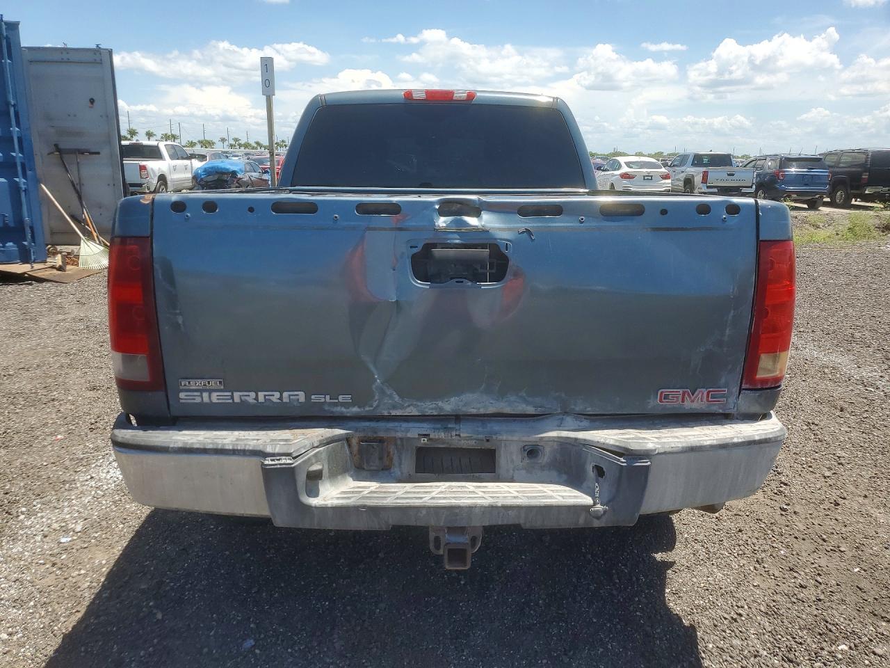 2011 Gmc Sierra K1500 Sle Blue vin: 1GTR2VE3XBZ405721
