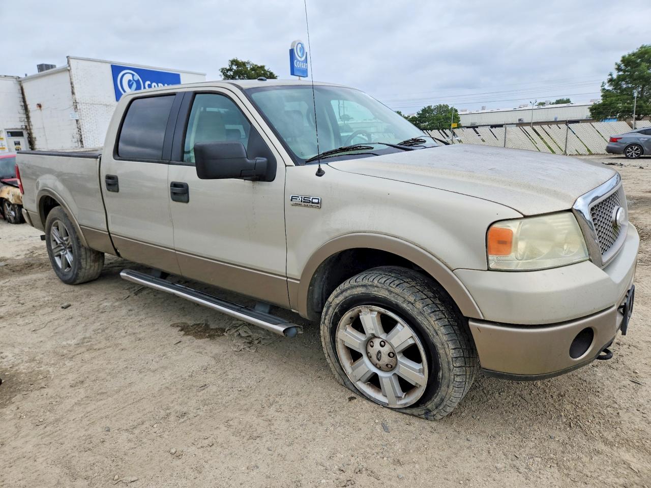 2006 Ford F150 Supercrew Tan vin: 1FTPW14566FB60155