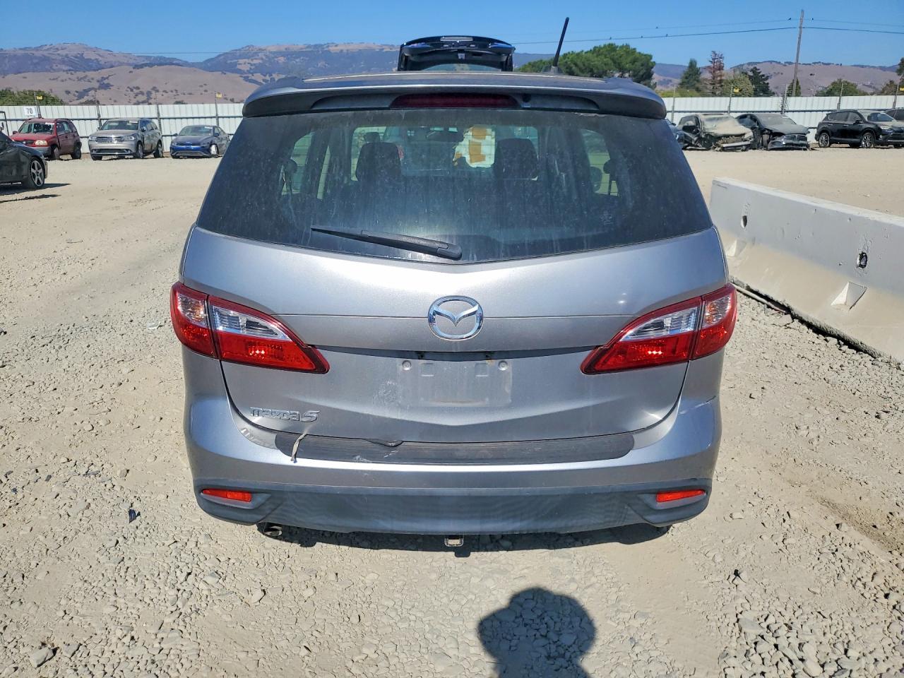 2012 Mazda 5 Silver vin: JM1CW2CL9C0111048