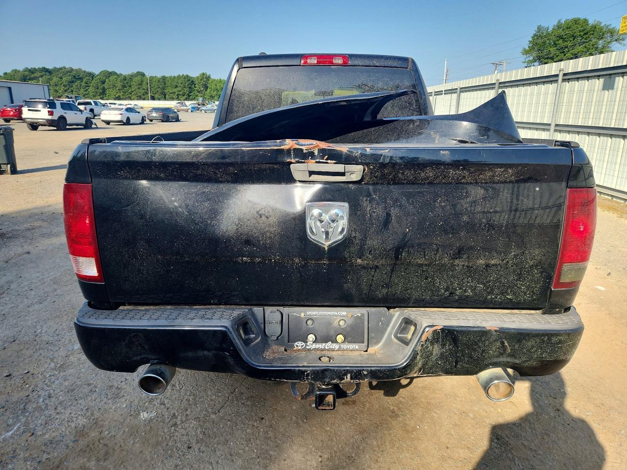 2015 Ram 1500 St Черный vin: 1C6RR6FT6FS505434