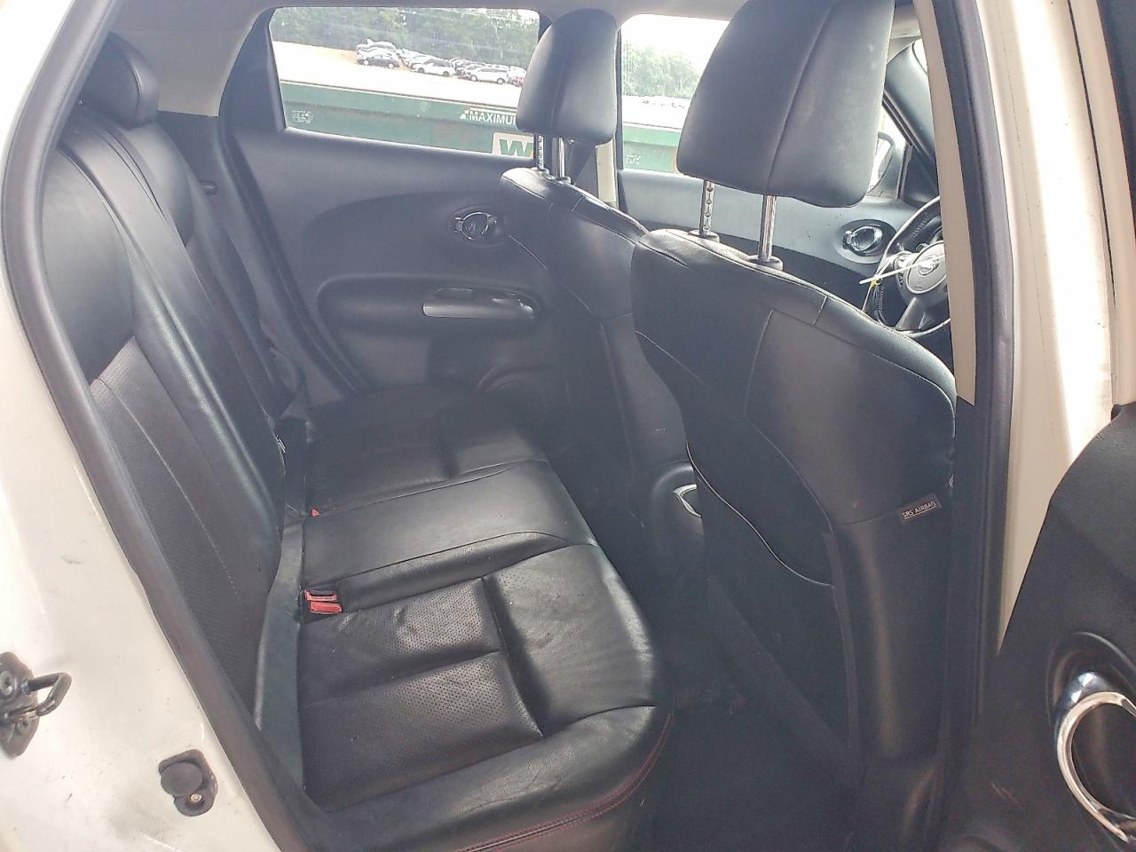 2014 Nissan Juke Sl Белый vin: JN8AF5MRXET354739