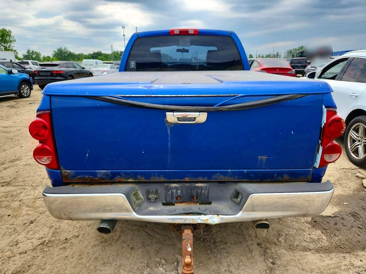 2007 Dodge Ram 1500 St Blue vin: 1D7HU18217J566956