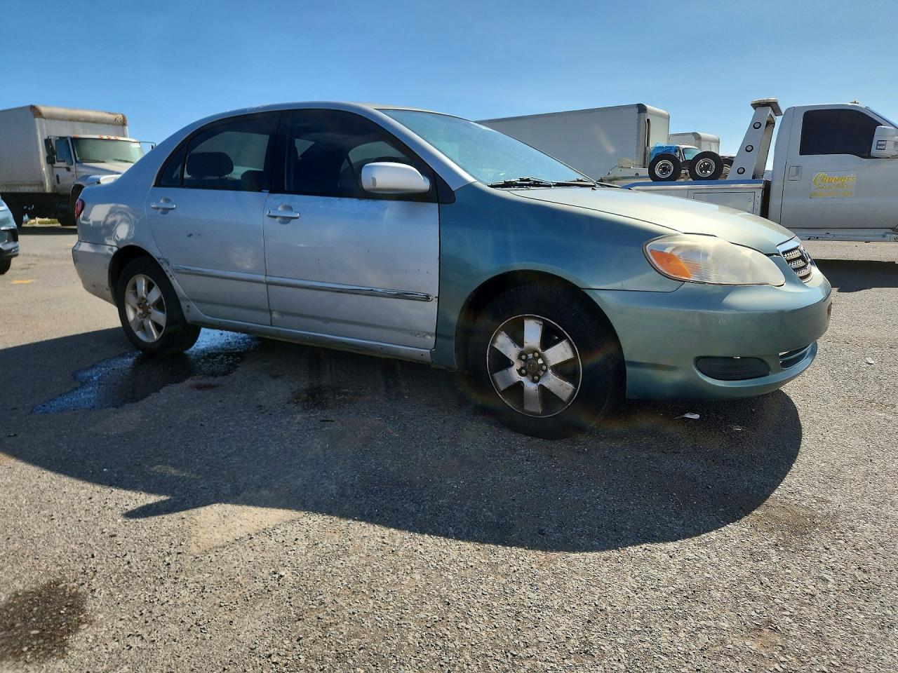 2005 Toyota Corolla Ce Silver vin: 1NXBR32E05Z503712