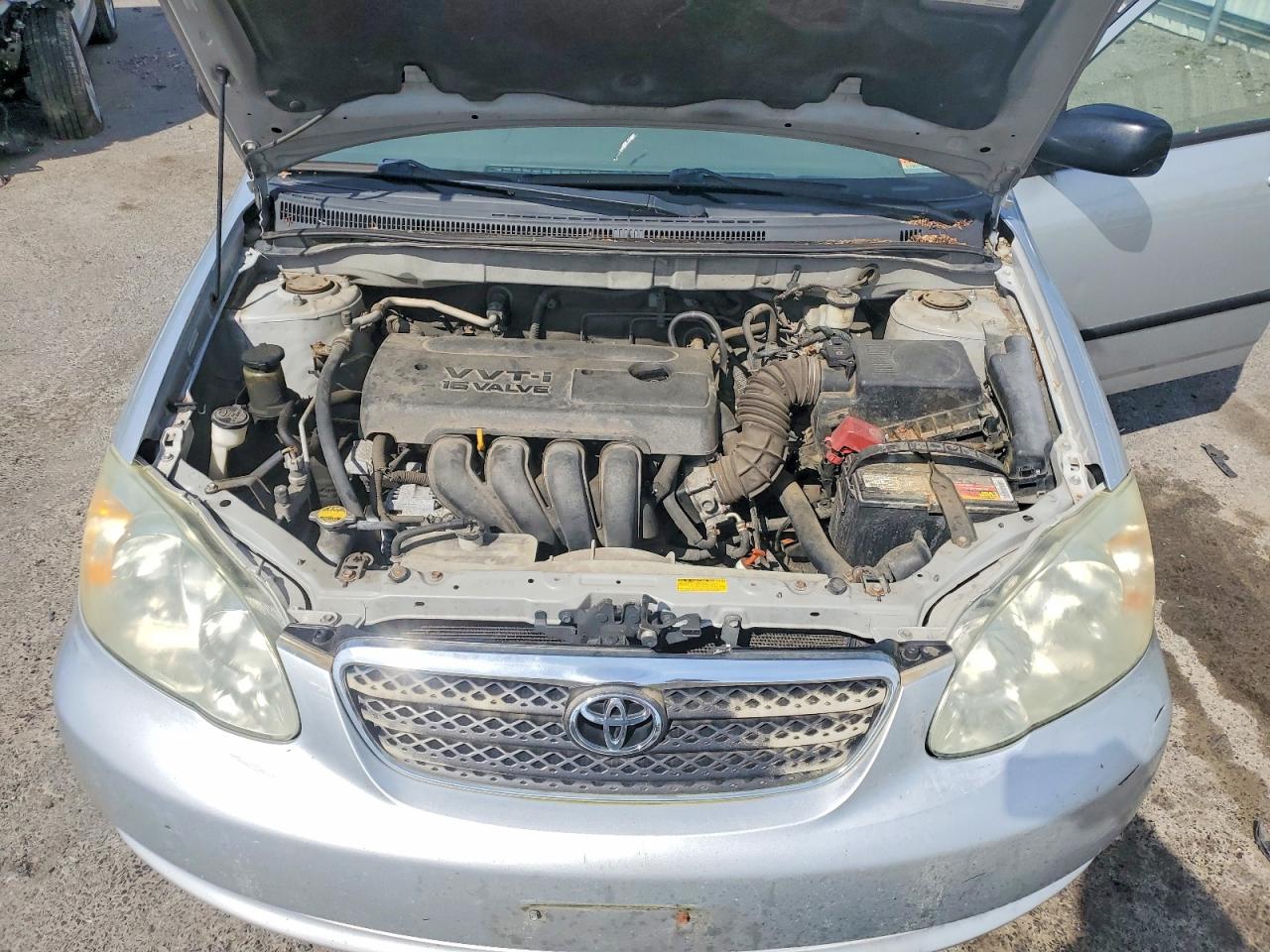 2007 Toyota Corolla Ce Silver vin: 1NXBR32E77Z810054