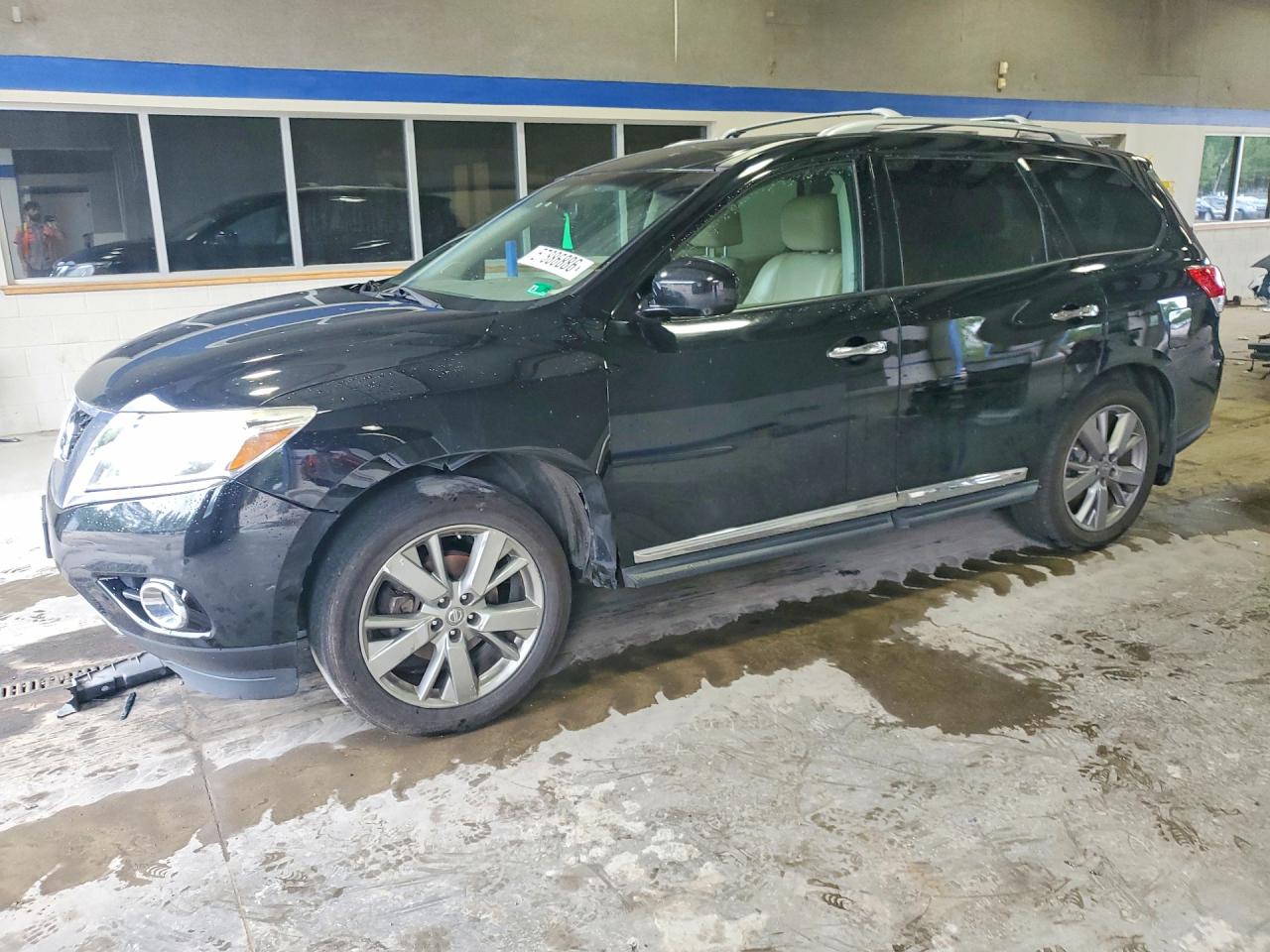 2014 Nissan Pathfinder S Black vin: 5N1AR2MM1EC717754