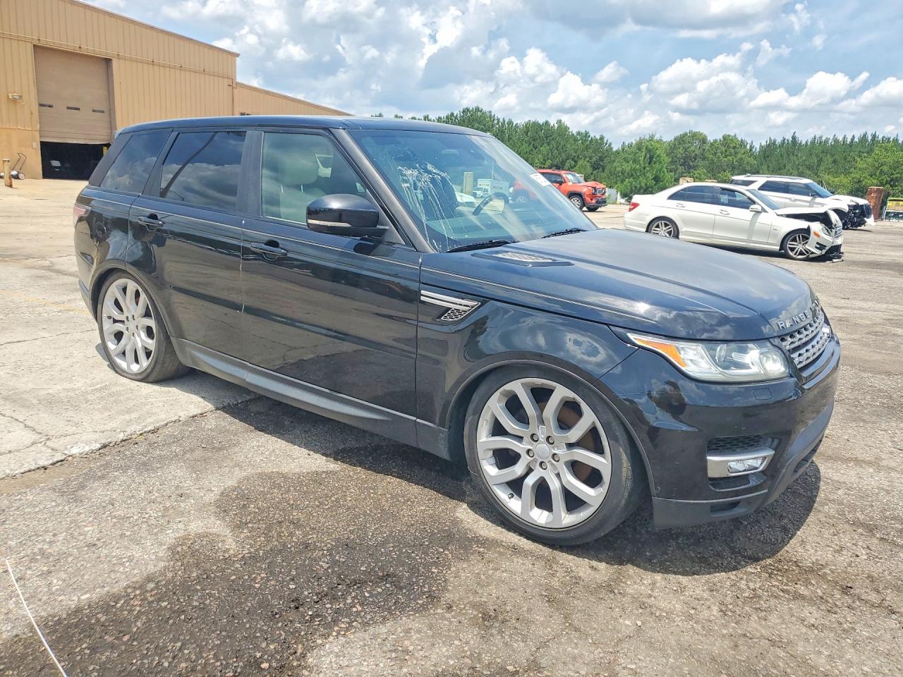 2015 Land Rover Range Rover Sport Hse Черный vin: SALWR2VF4FA624873