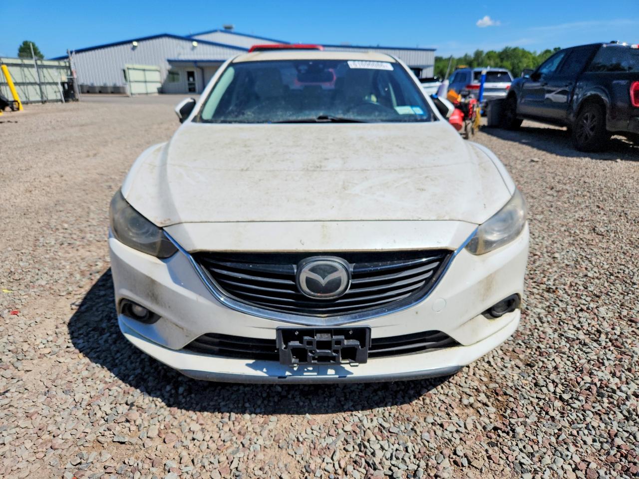 2014 Mazda 6 Grand Touring White vin: JM1GJ1W63E1124214