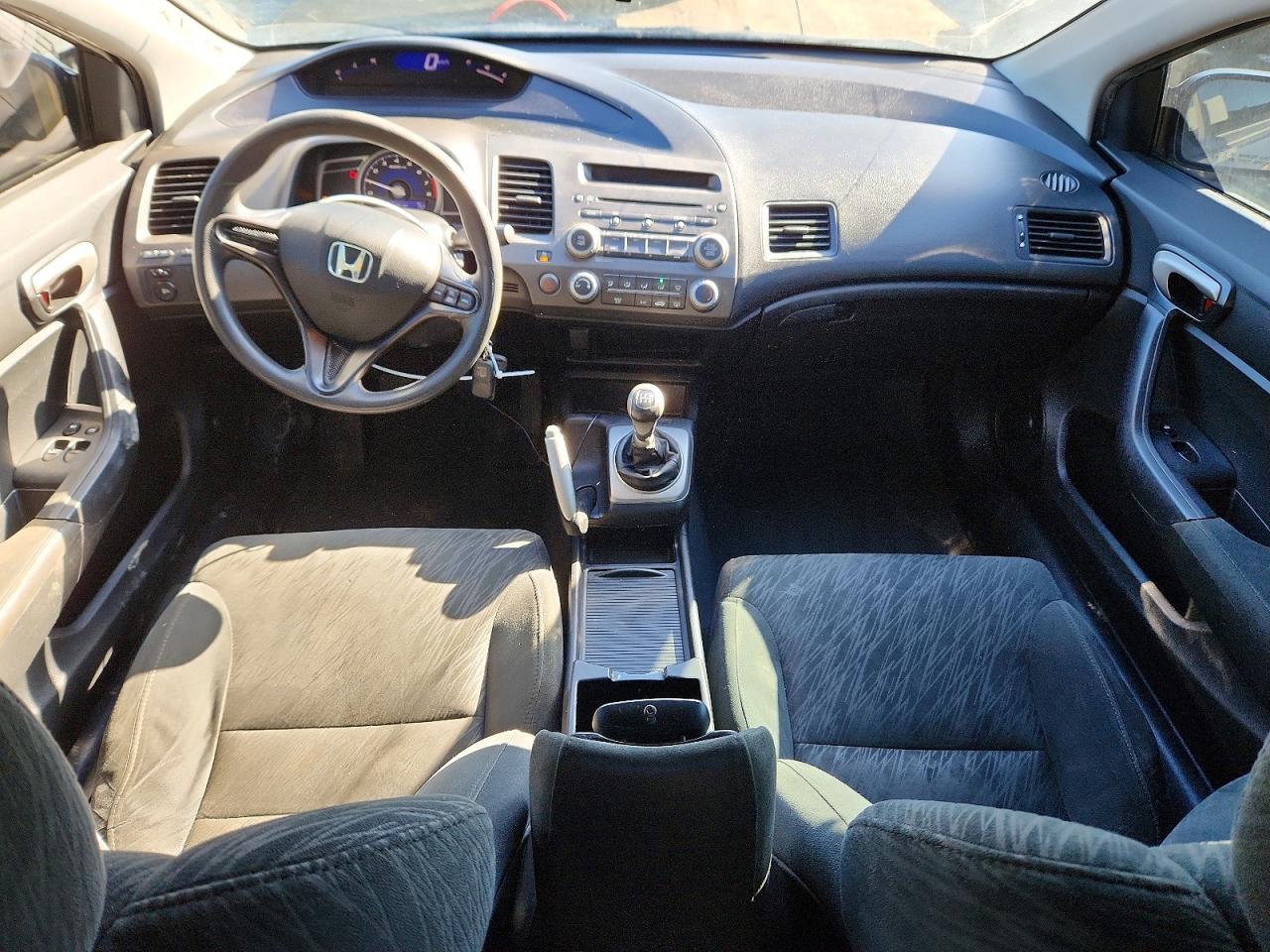 2007 Honda Civic Lx Gray vin: 2HGFG11697H013688