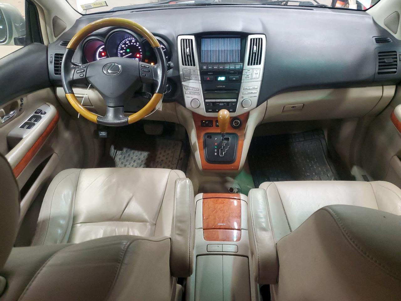 2008 Lexus Rx 400h Silver vin: JTJHW31U282043126