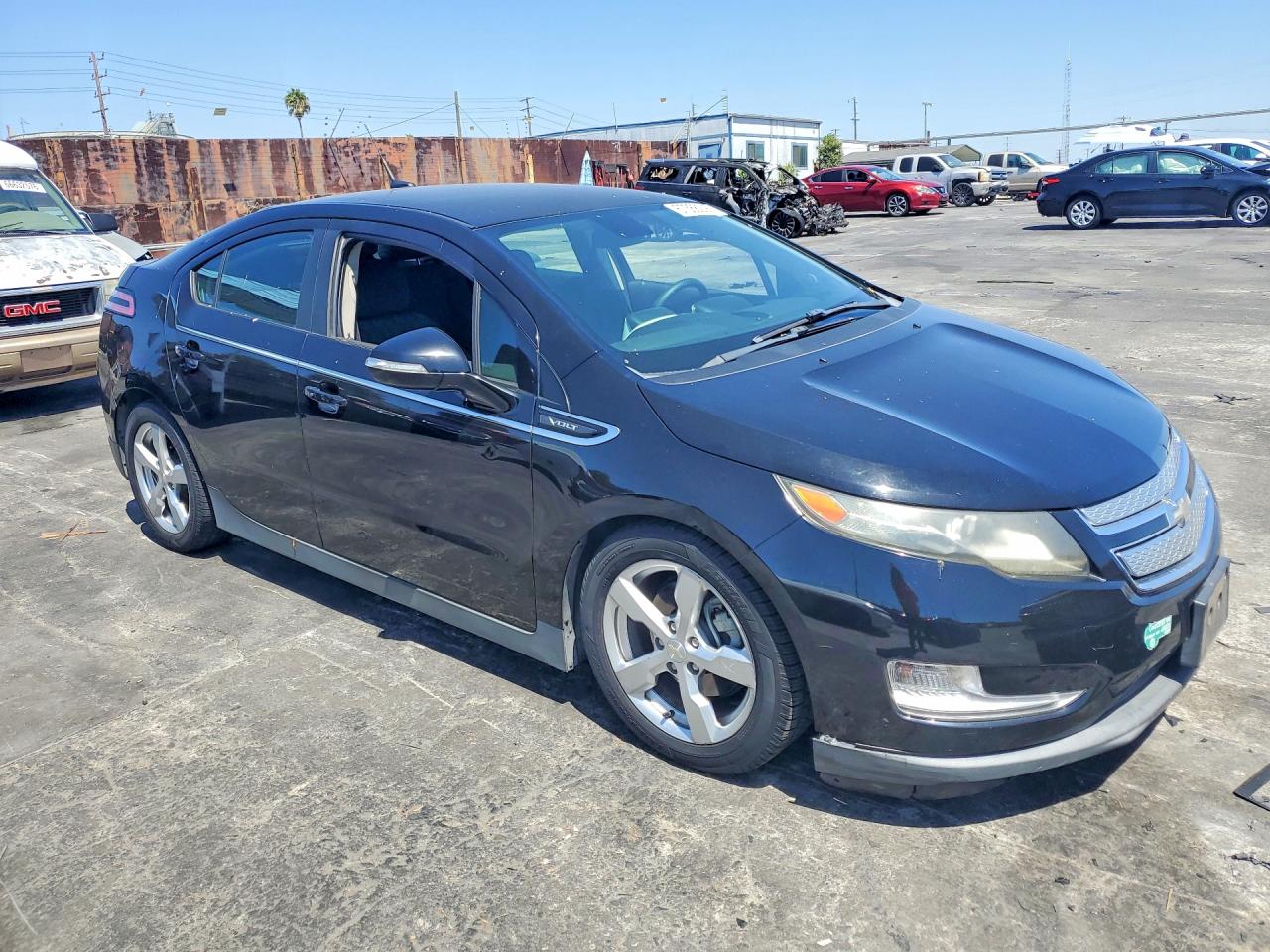 2012 Chevrolet Volt Black vin: 1G1RC6E49CU101492