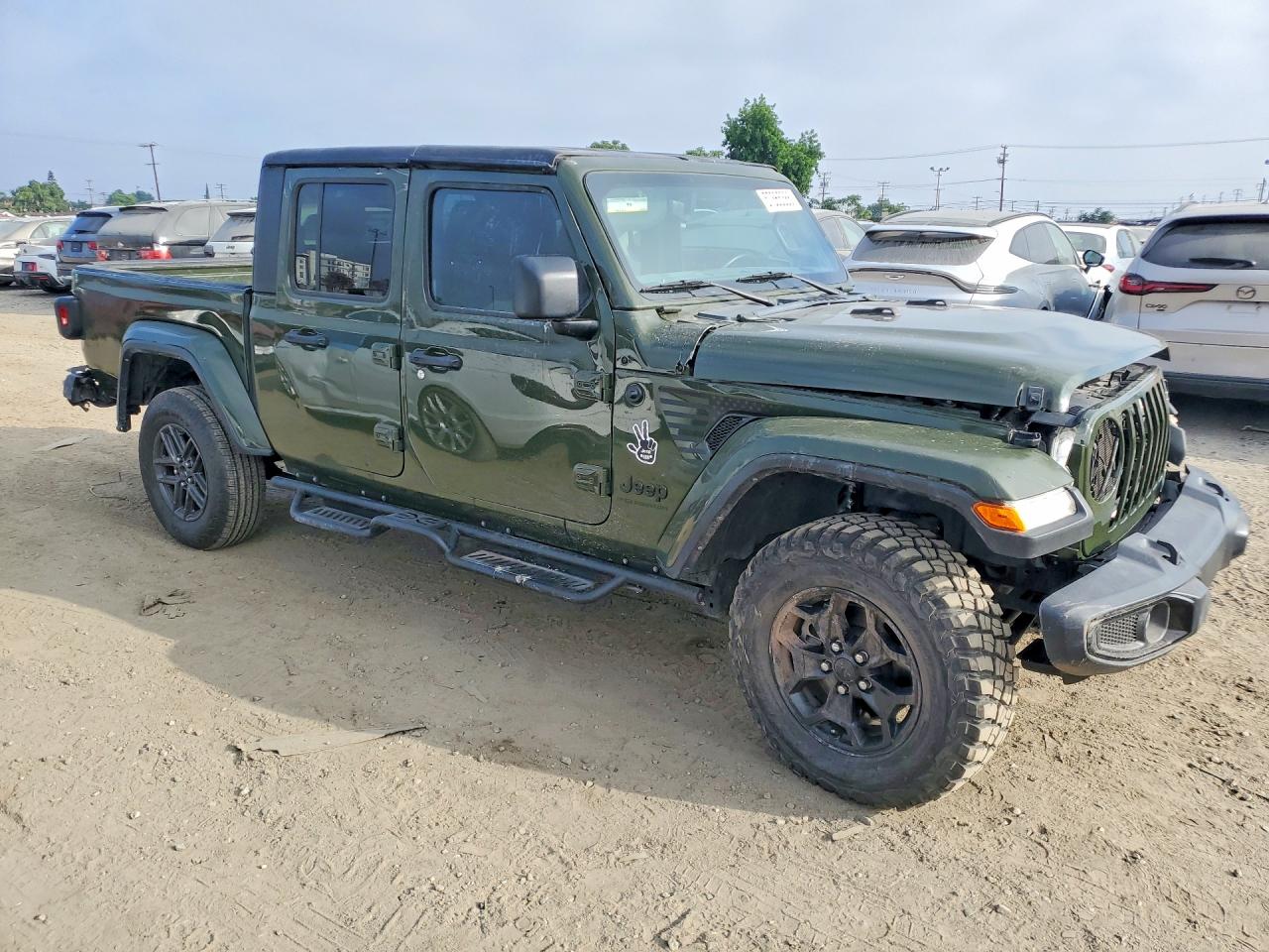 2023 Jeep Gladiator Sport Green vin: 1C6HJTAG7PL518801
