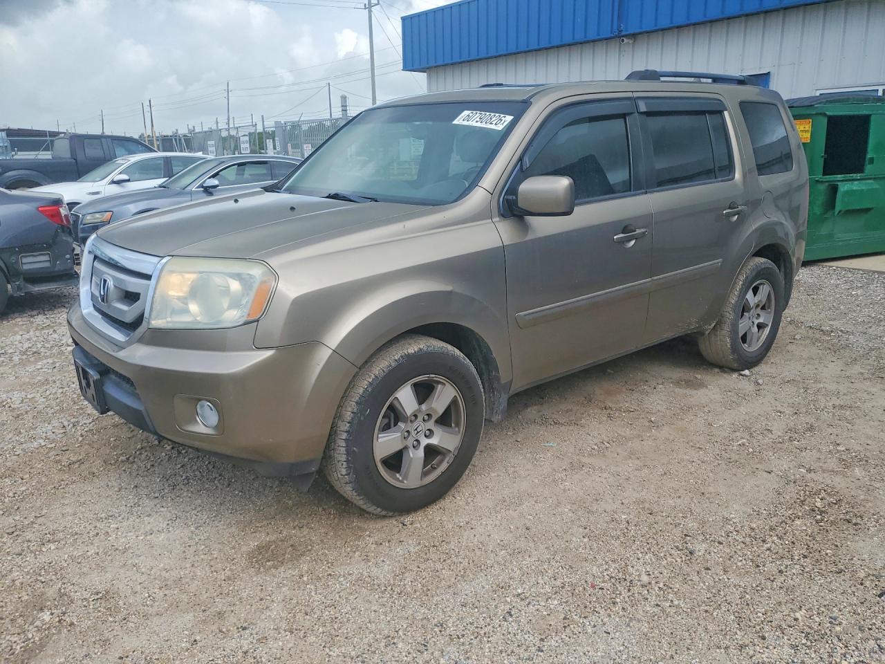 2010 Honda Pilot Exl Tan vin: 5FNYF3H54AB020970