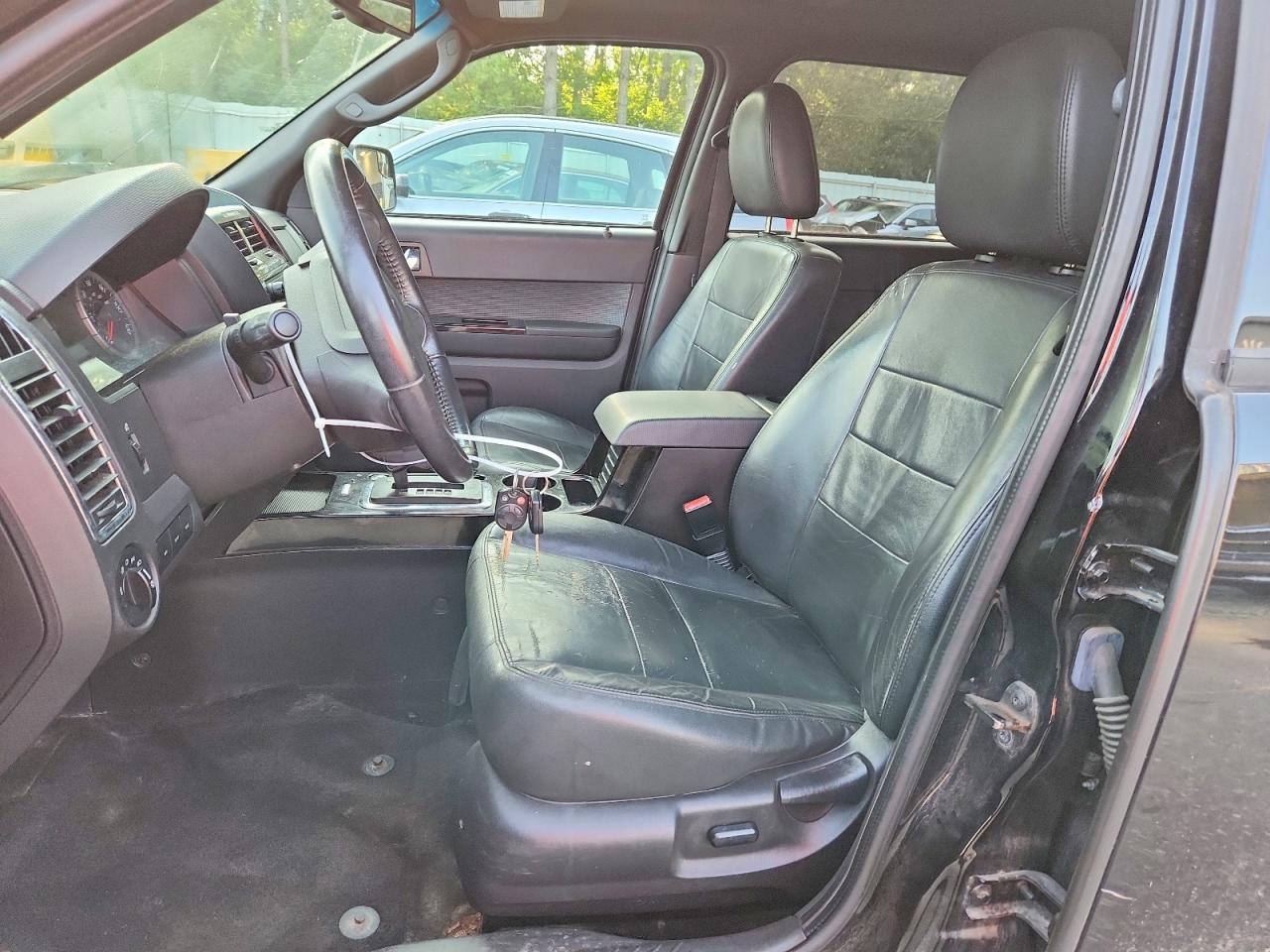 2012 Ford Escape Limited Black vin: 1FMCU9E79CKB18127