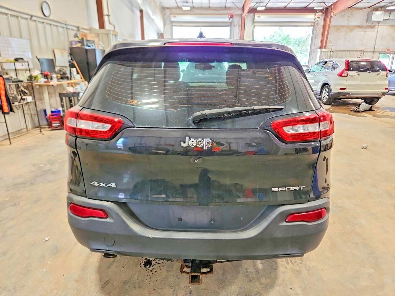 2014 Jeep Cherokee Sport Black vin: 1C4PJMAB9EW125179