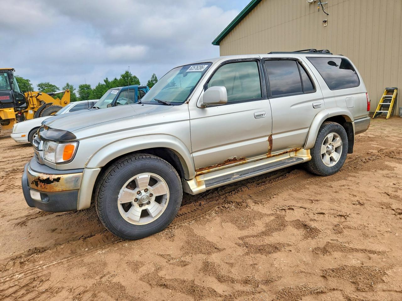 2001 Toyota 4runner Sr5 Silver vin: JT3HN86R910353853