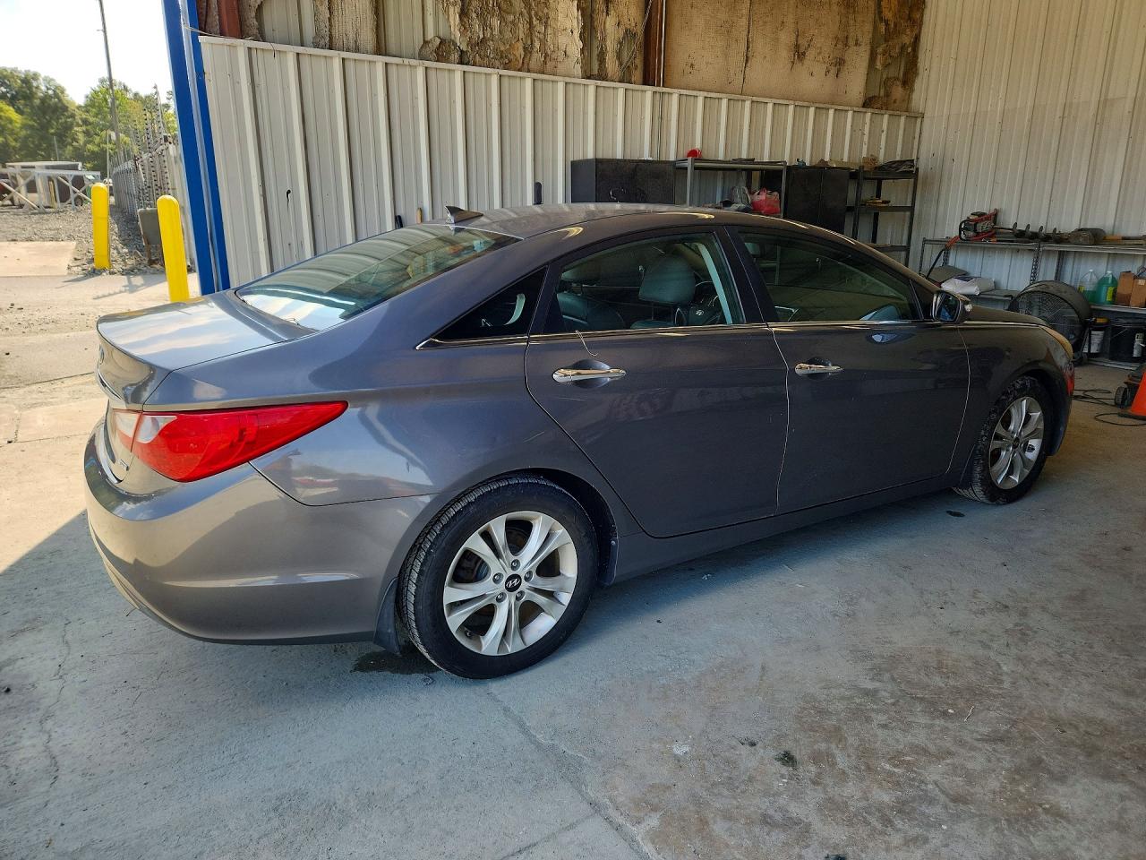 2013 Hyundai Sonata Limited Gray vin: 5NPEC4AC1DH785974