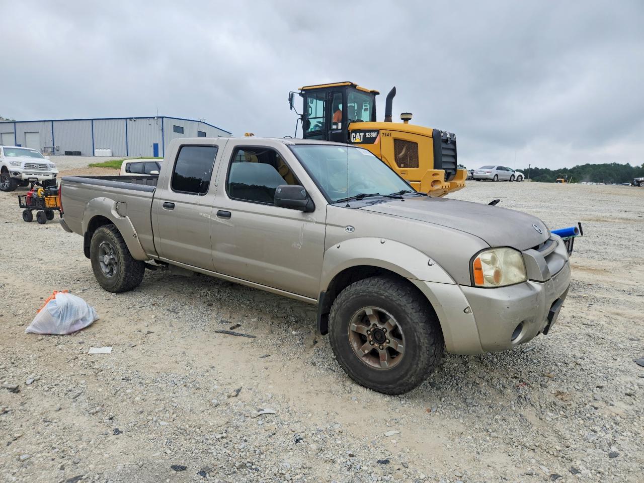 2004 Nissan Frontier Xe-v6 Gray vin: 1N6ED29X54C469155