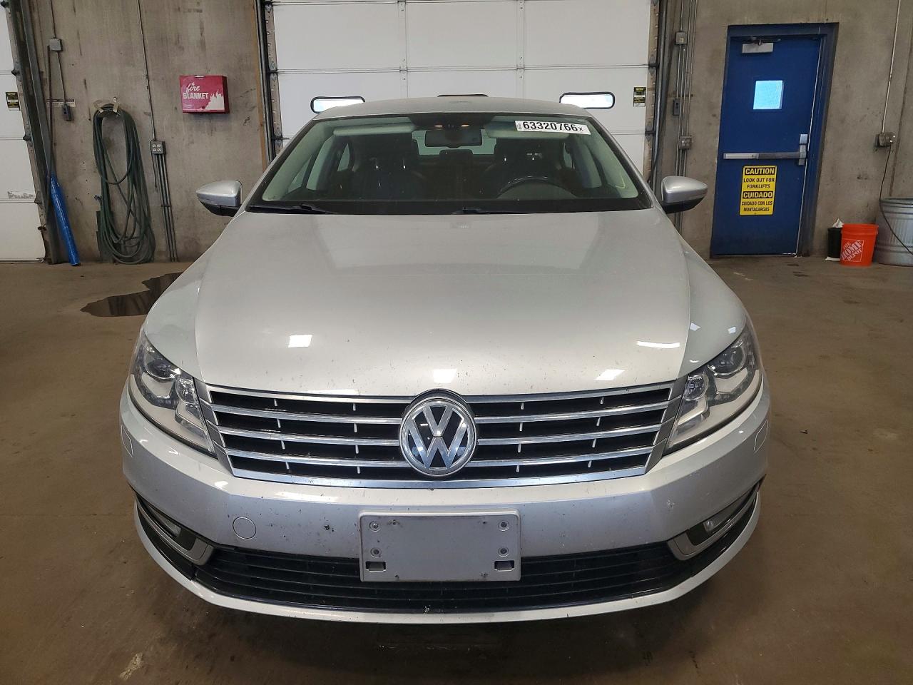 2014 Volkswagen Cc Sport Silver vin: WVWBN7AN9EE540664