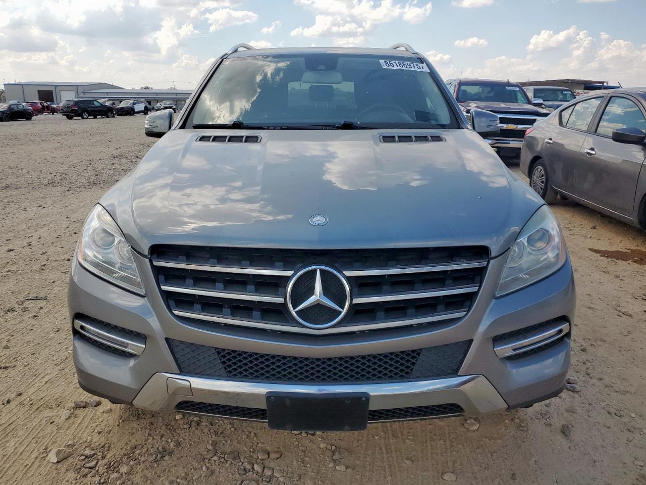2015 Mercedes-benz Ml 350 Gray vin: 4JGDA5JB6FA466588