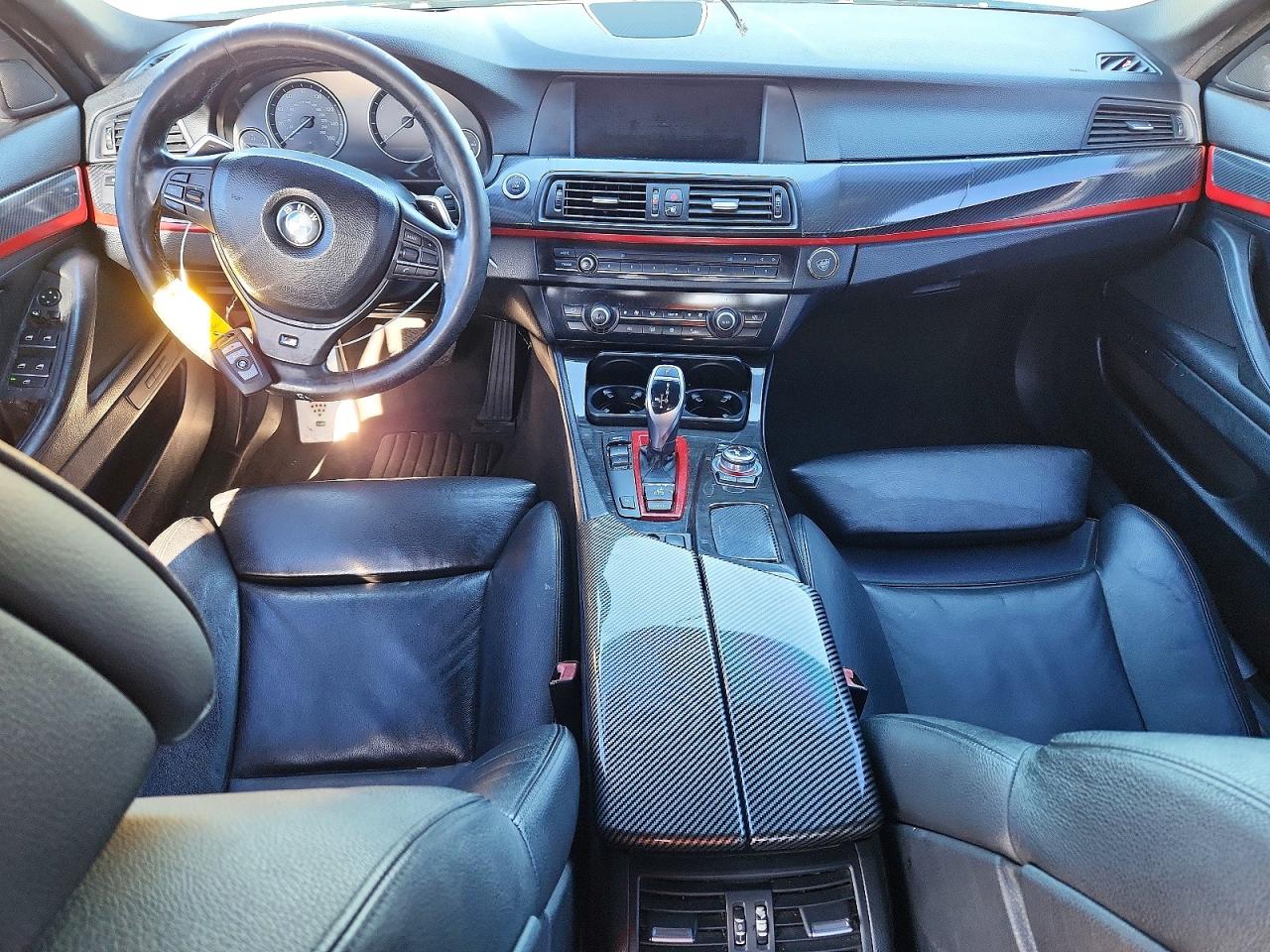 2012 Bmw 550 I Blue vin: WBAFR9C58CDV58264