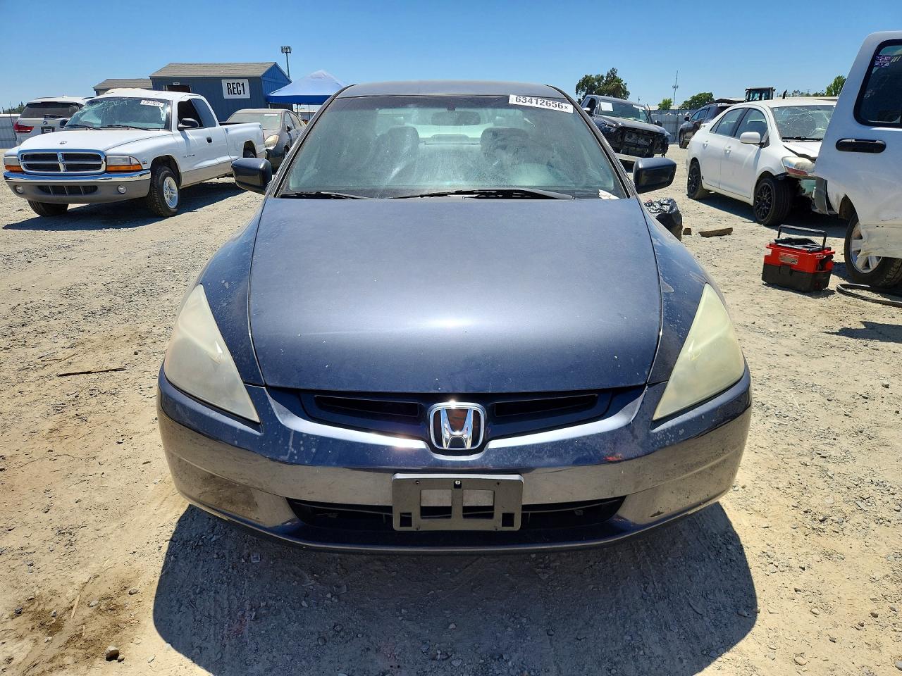 2005 Honda Accord Lx Gray vin: 1HGCM56425A175779