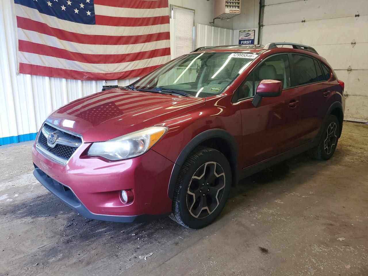 2014 Subaru Xv Crosstrek 2.0 Limited Maroon vin: JF2GPAKC0E8249643