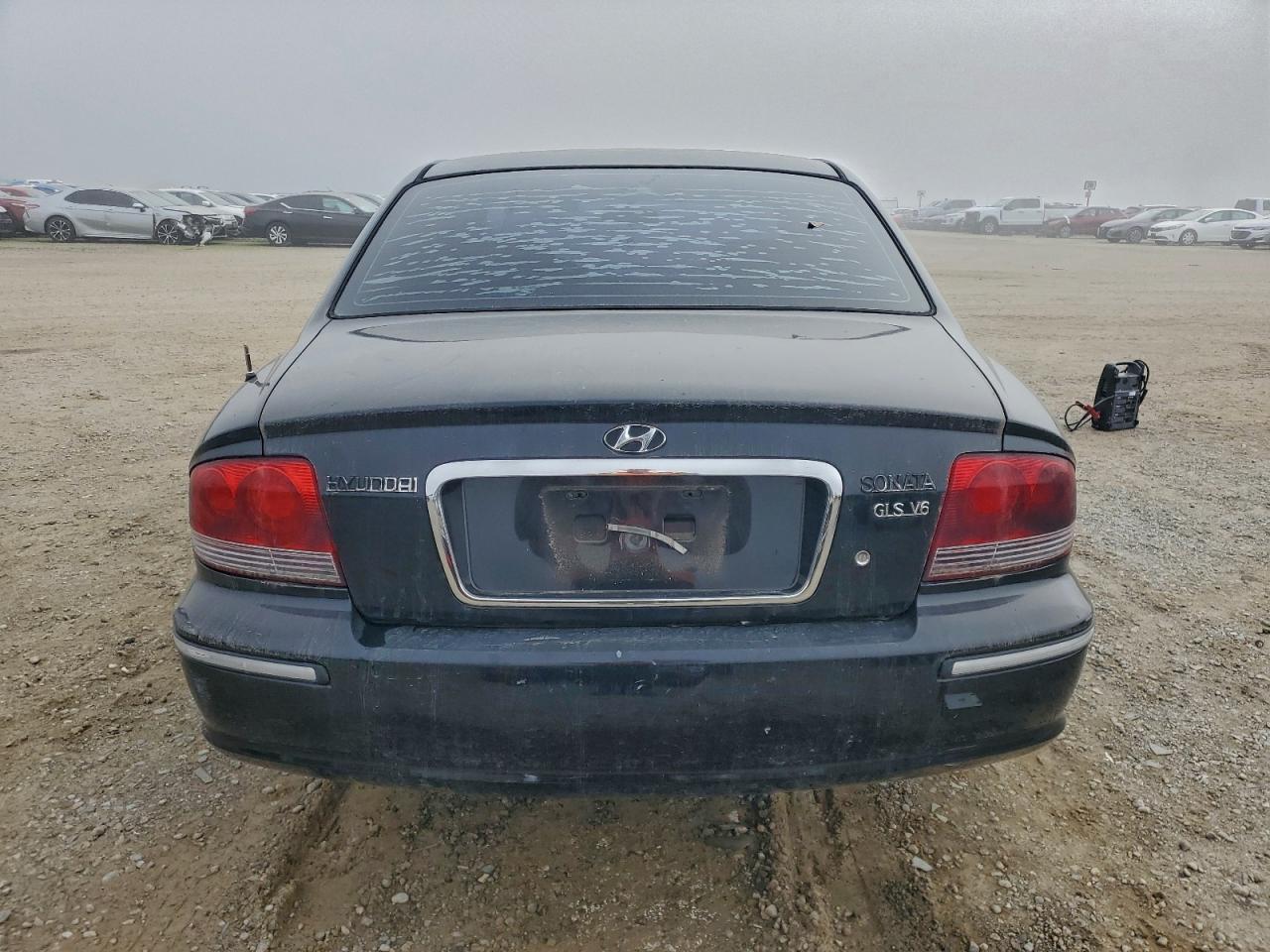 2003 Hyundai Sonata Gls Black vin: KMHWF35H83A815534