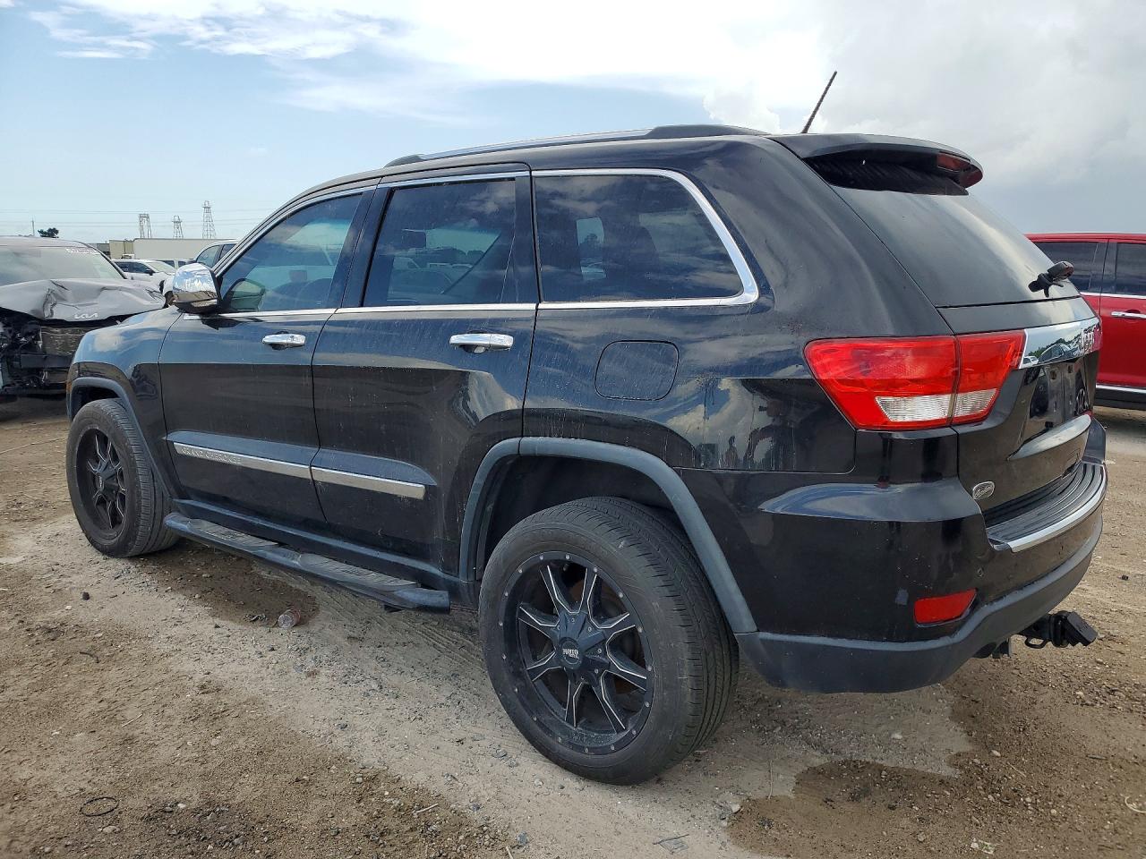 2013 Jeep Grand Cherokee Overland Black vin: 1C4RJECT9DC546064