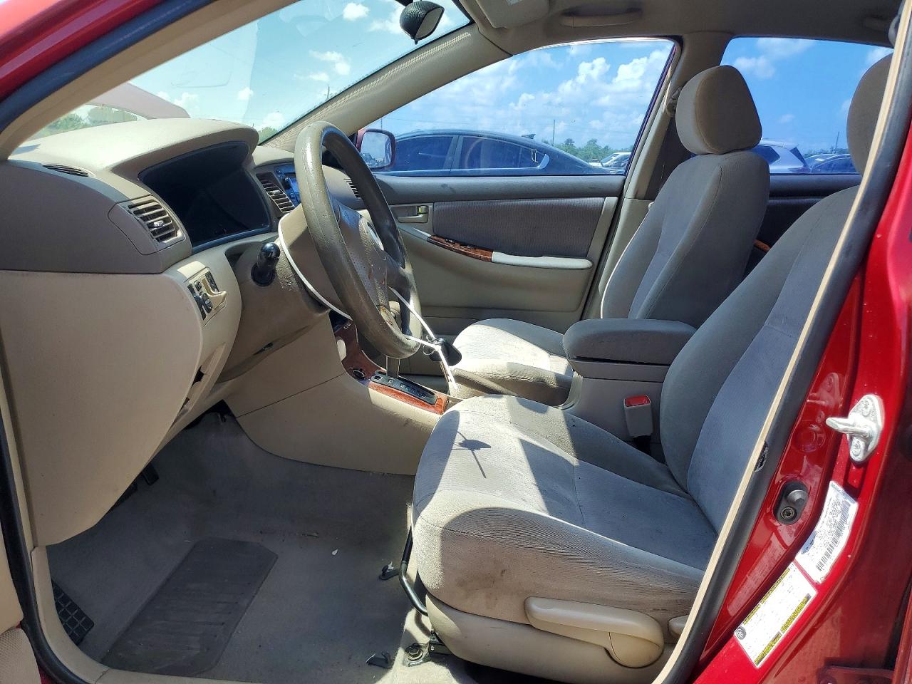 2006 Toyota Corolla Le Red vin: 1NXBR32E46Z659396
